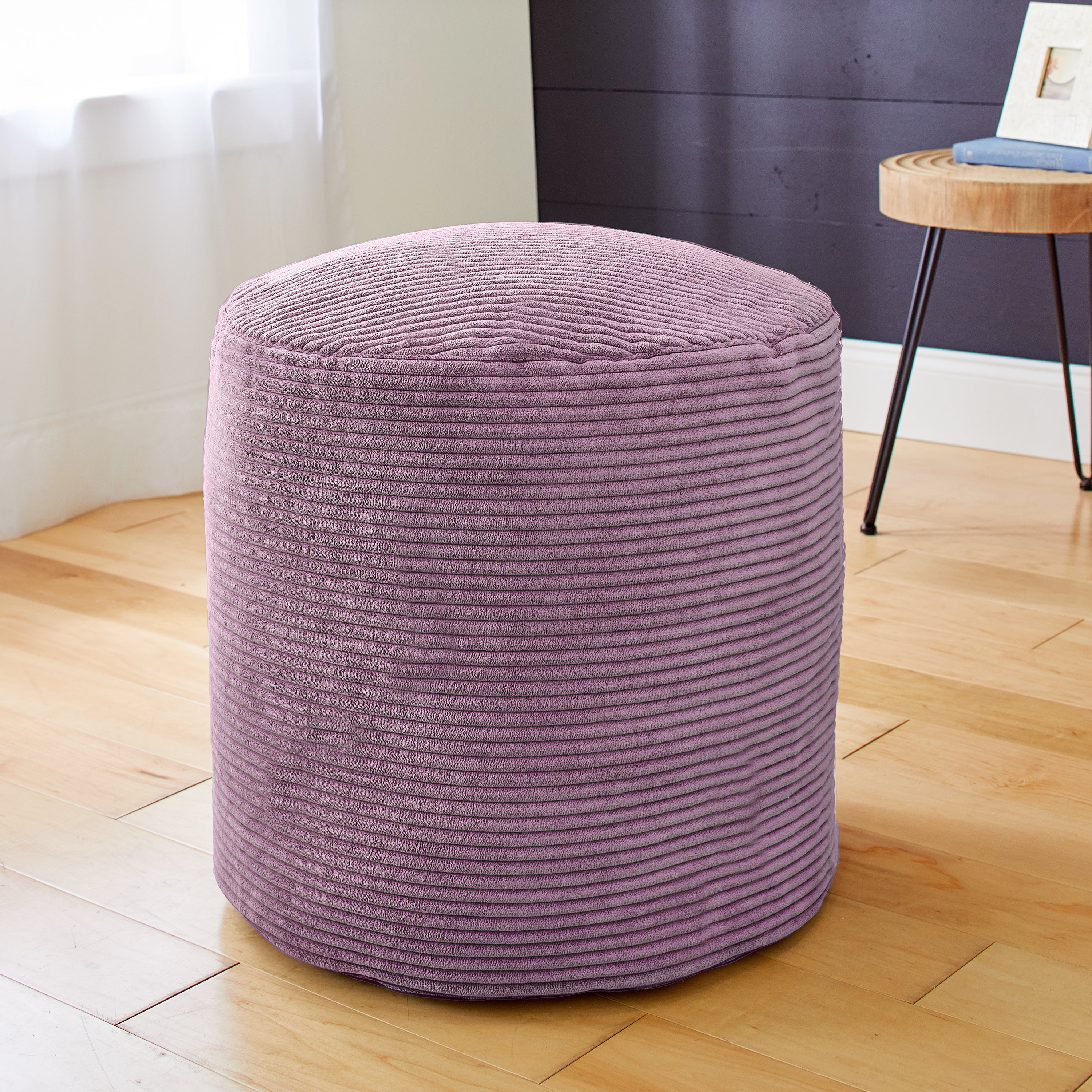 Round Indoor Barrett Bean Pouf