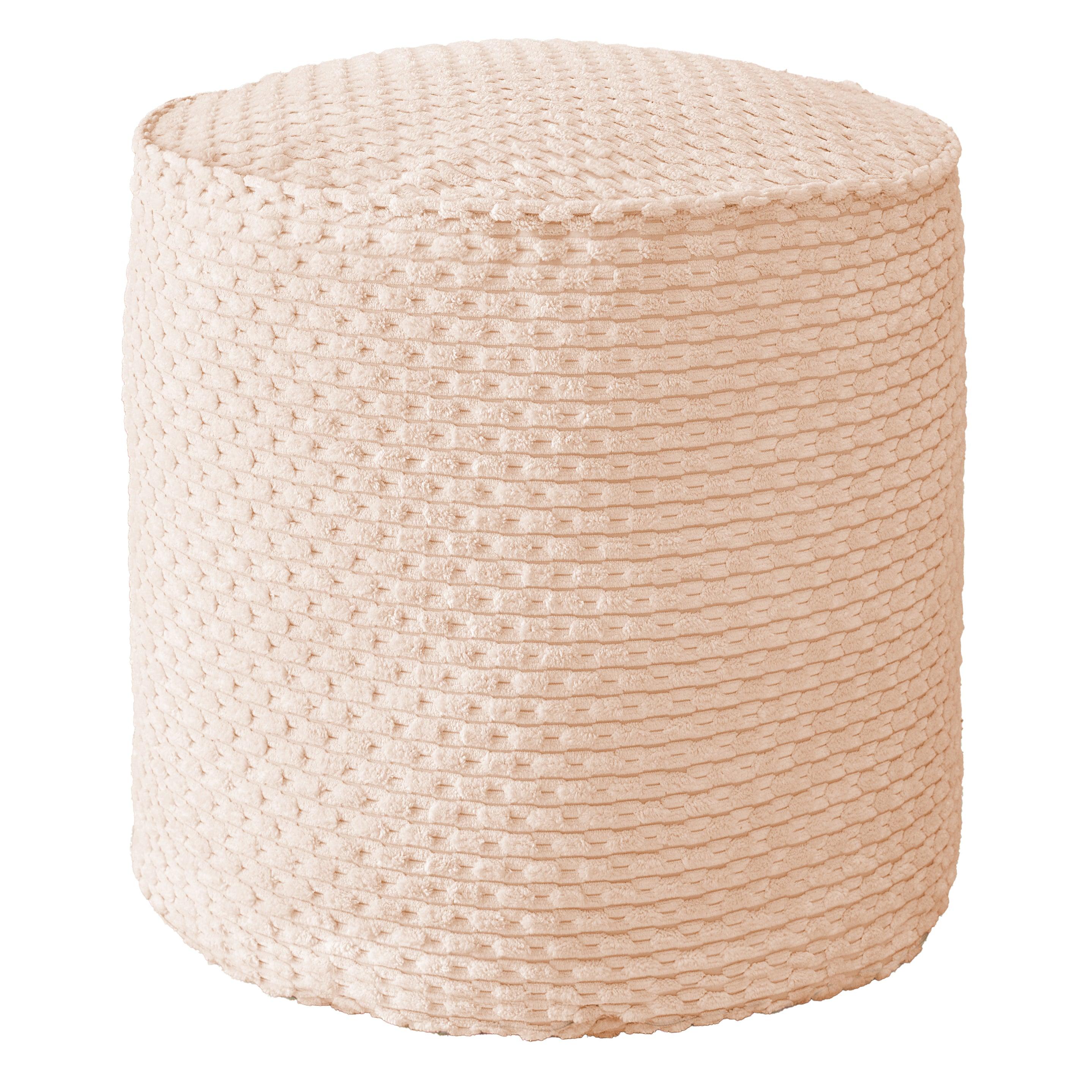 Round Indoor Becklee Bean Pouf - Sorra Home