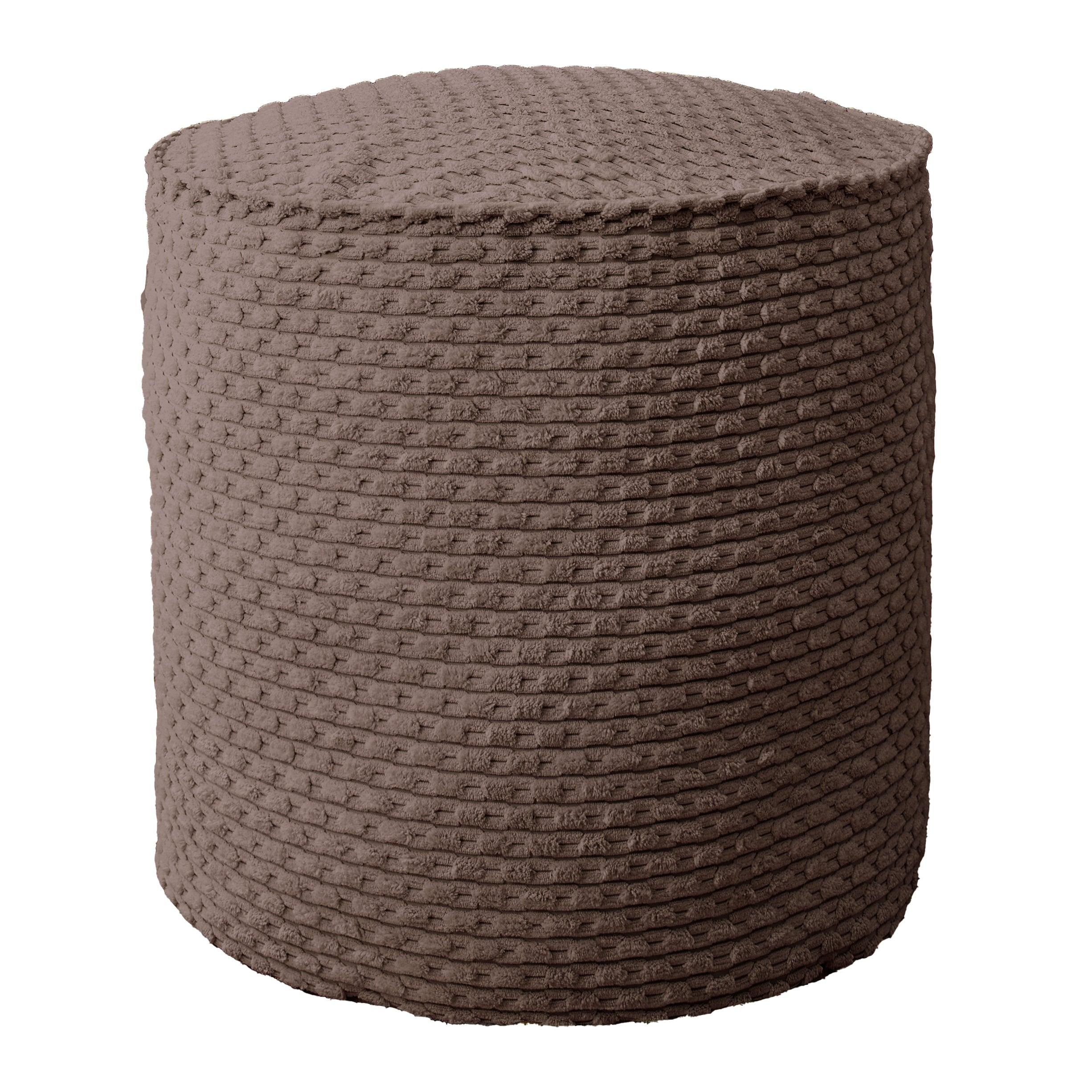 Round Indoor Becklee Bean Pouf - Sorra Home