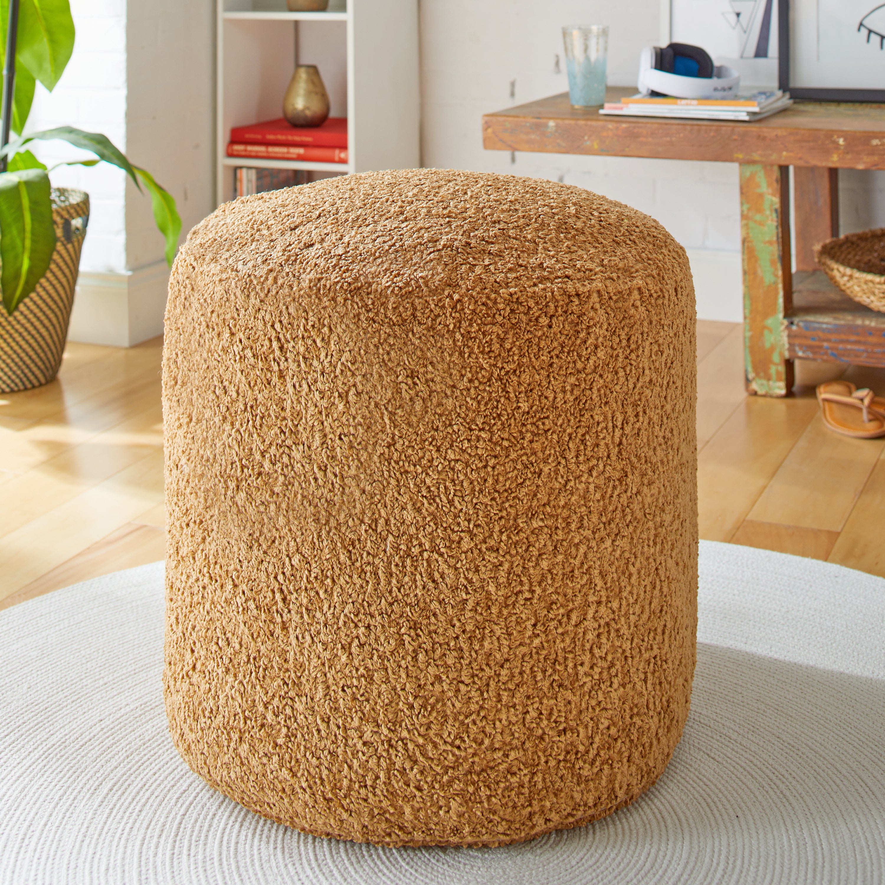 Square Zazzle Indoor Bean Pouf