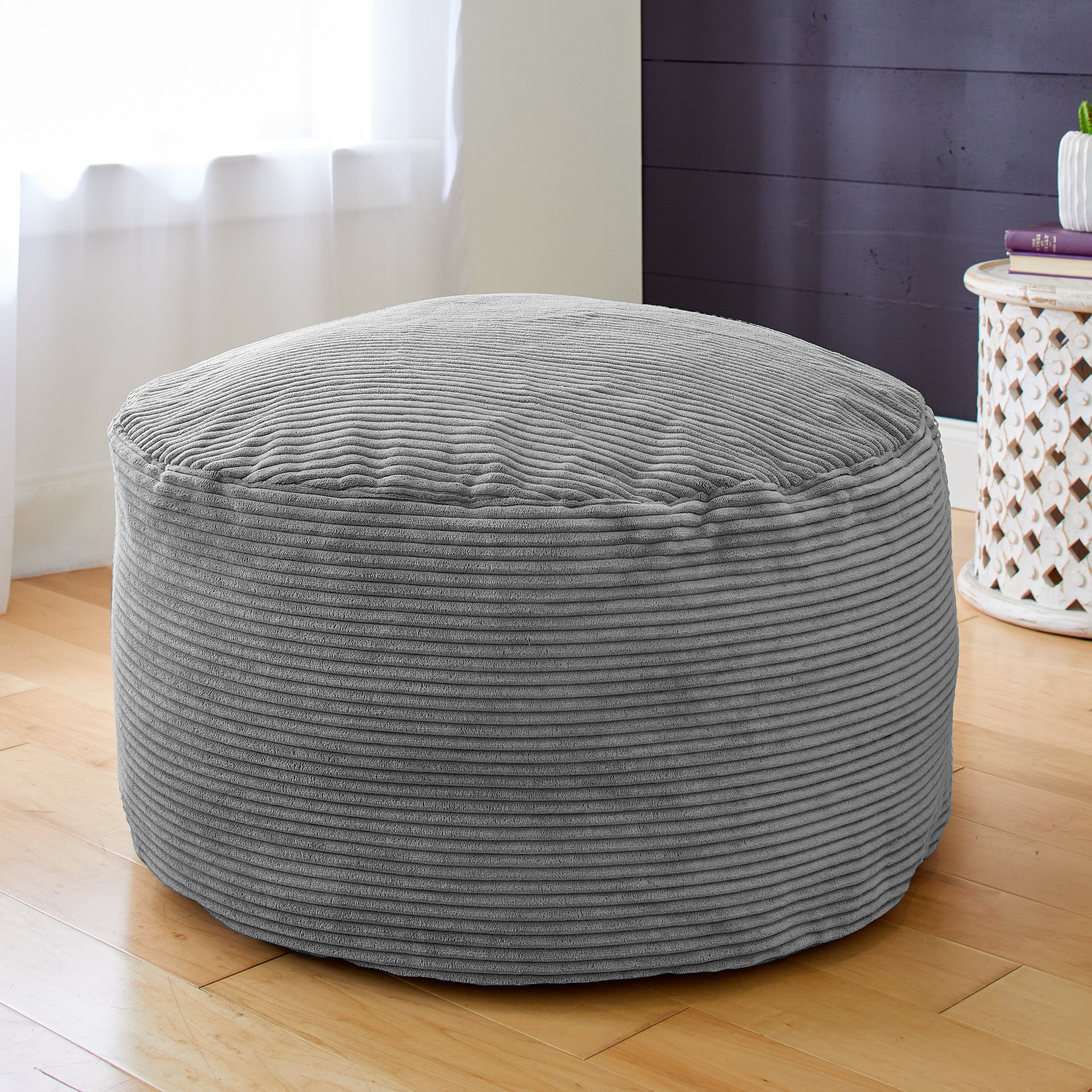 Round Indoor Barrett Bean Pouf