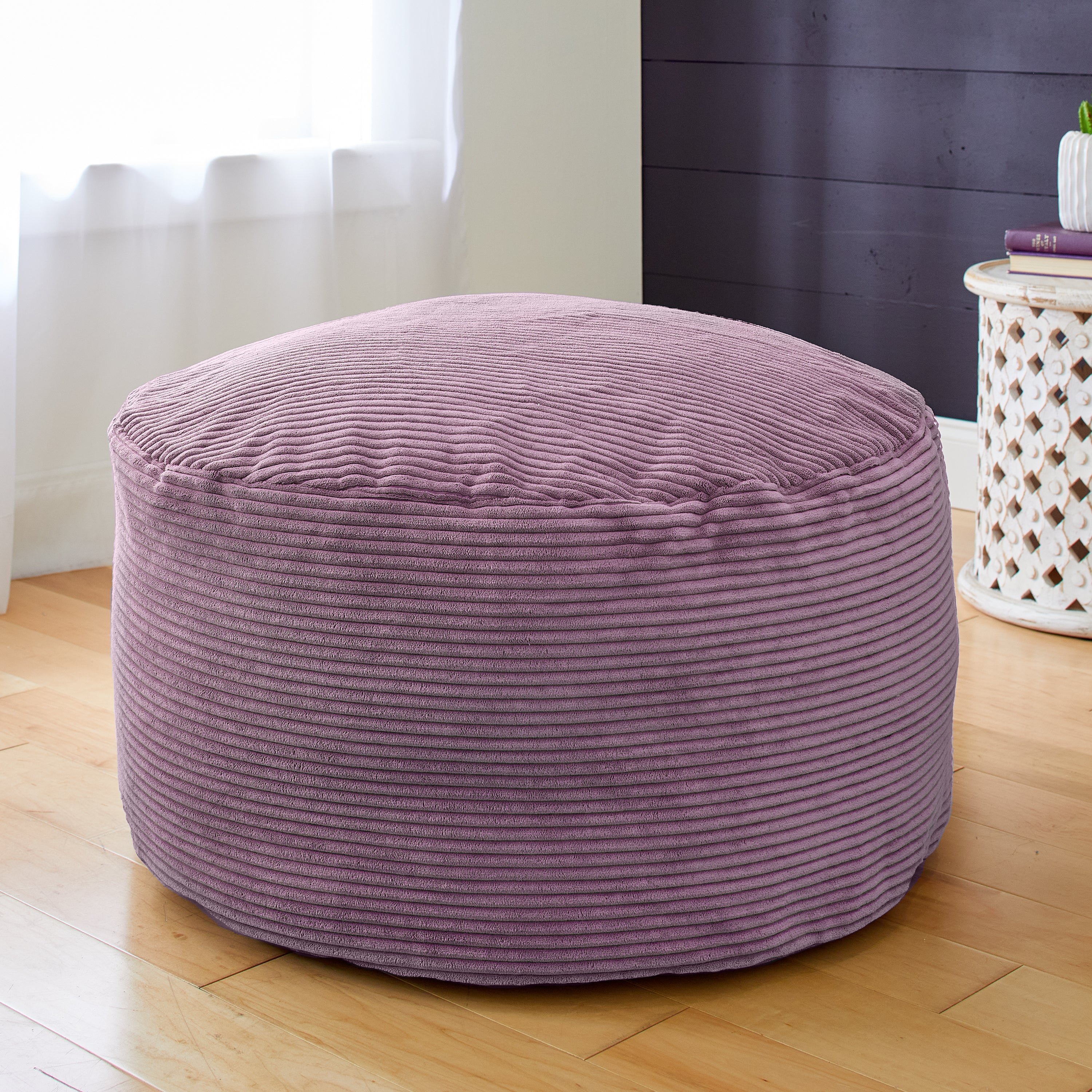 Round Indoor Barrett Bean Pouf