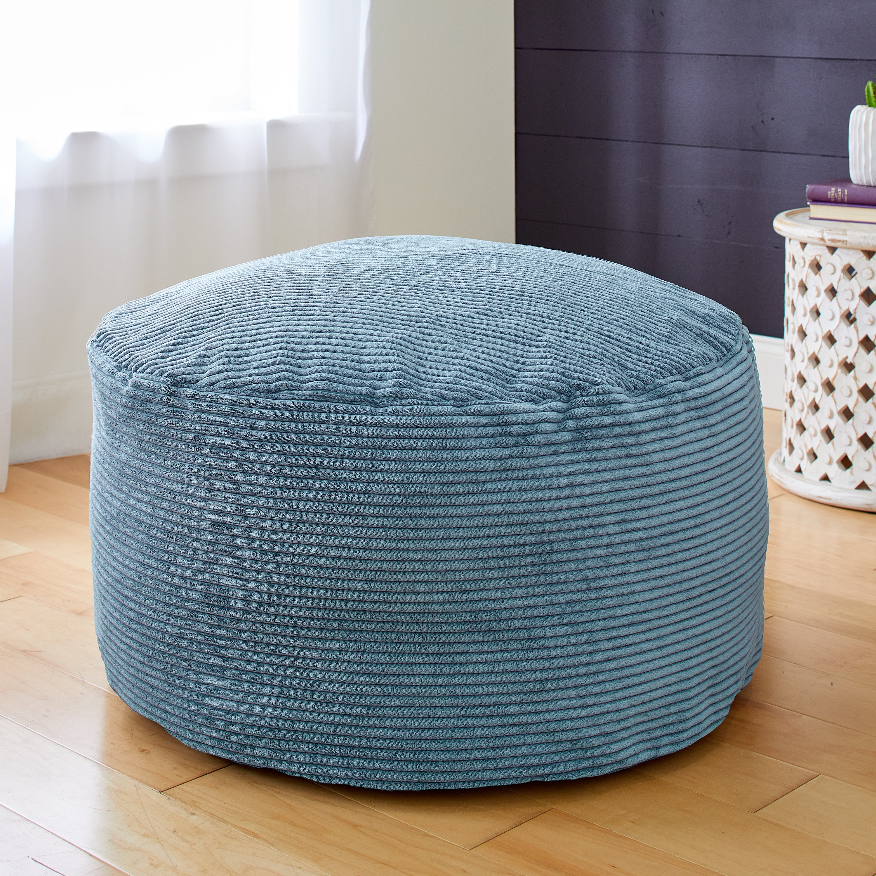 Round Indoor Barrett Bean Pouf