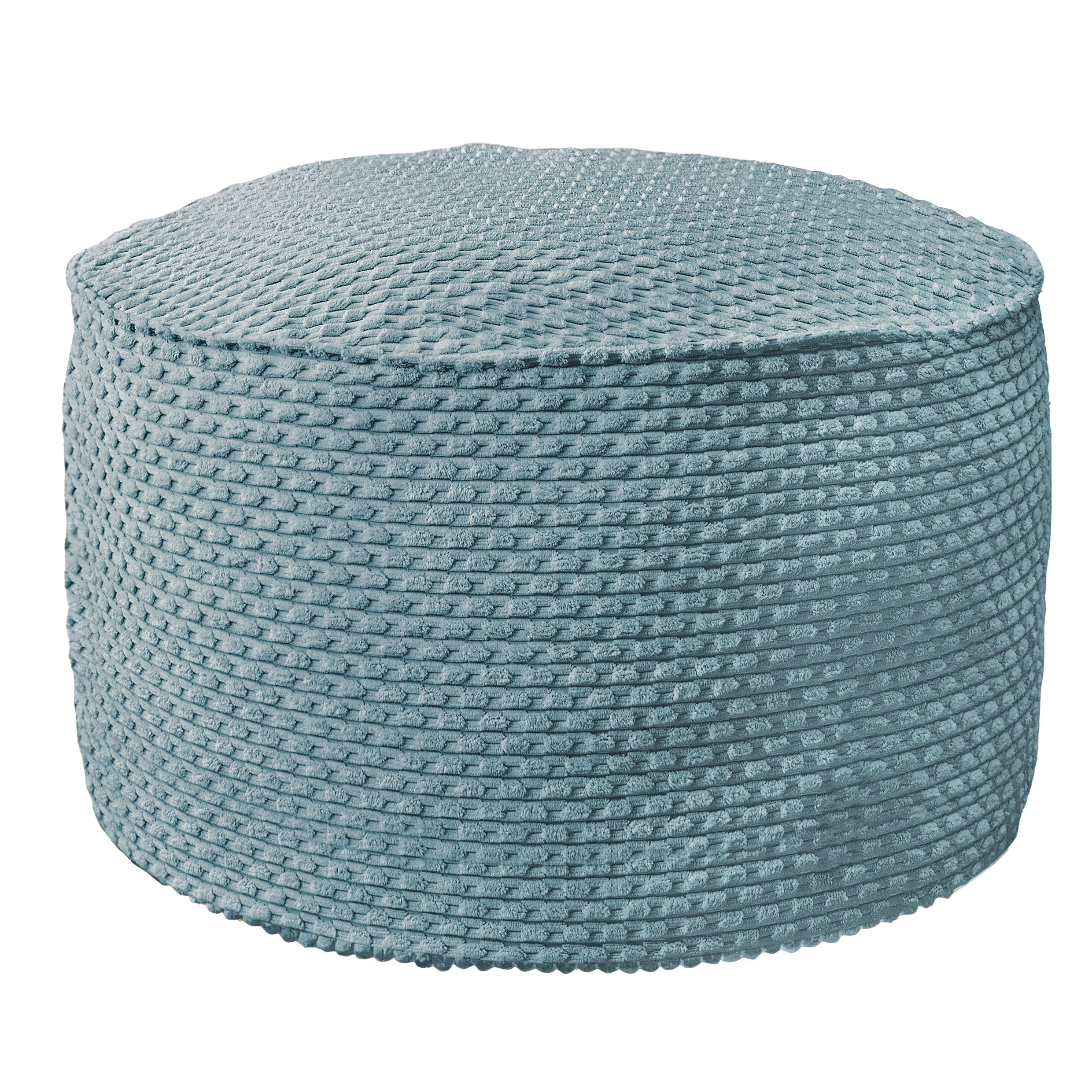 Round Indoor Becklee Bean Pouf - Sorra Home
