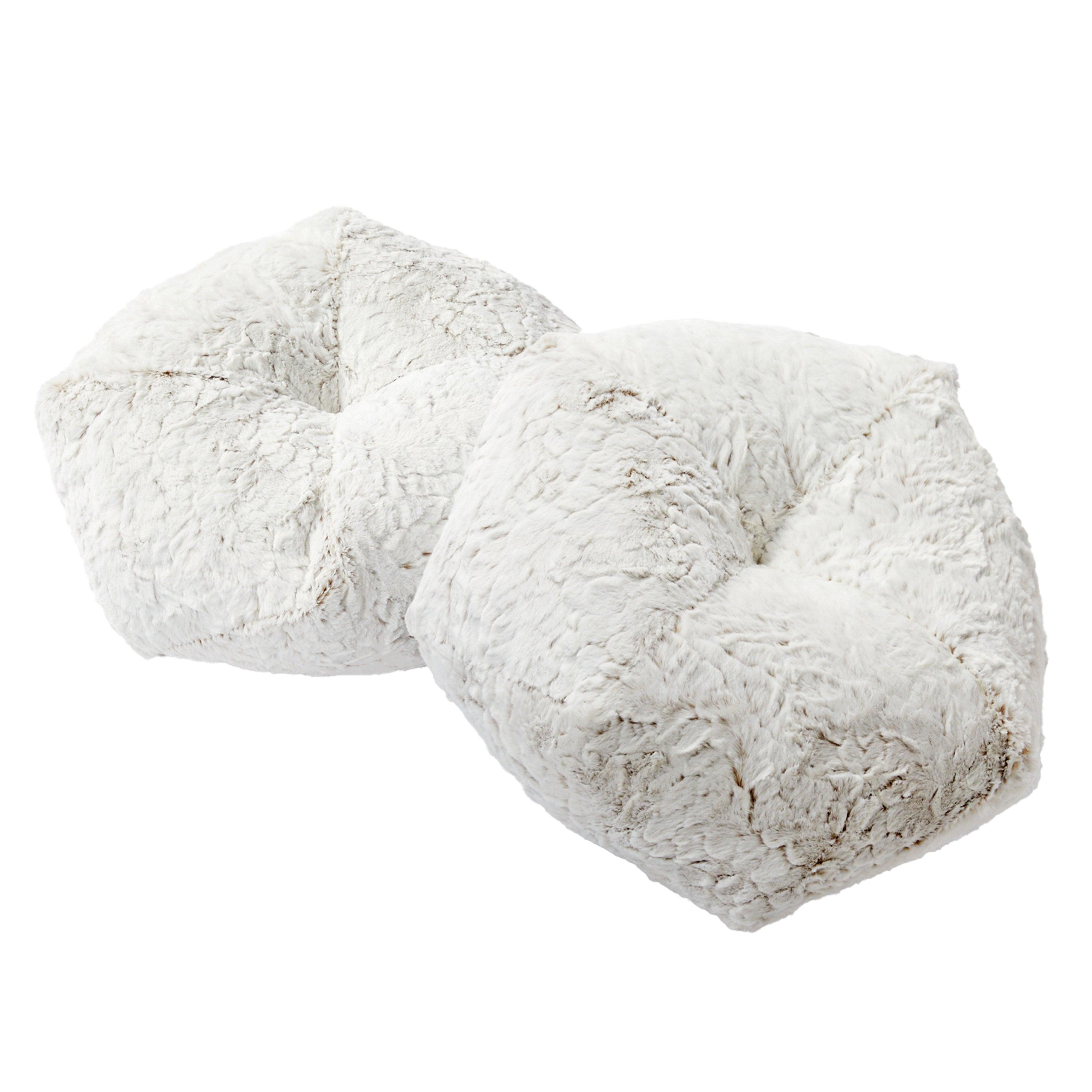 Geometric Fauxchilla Indoor Geo Pillow - Sorra Home