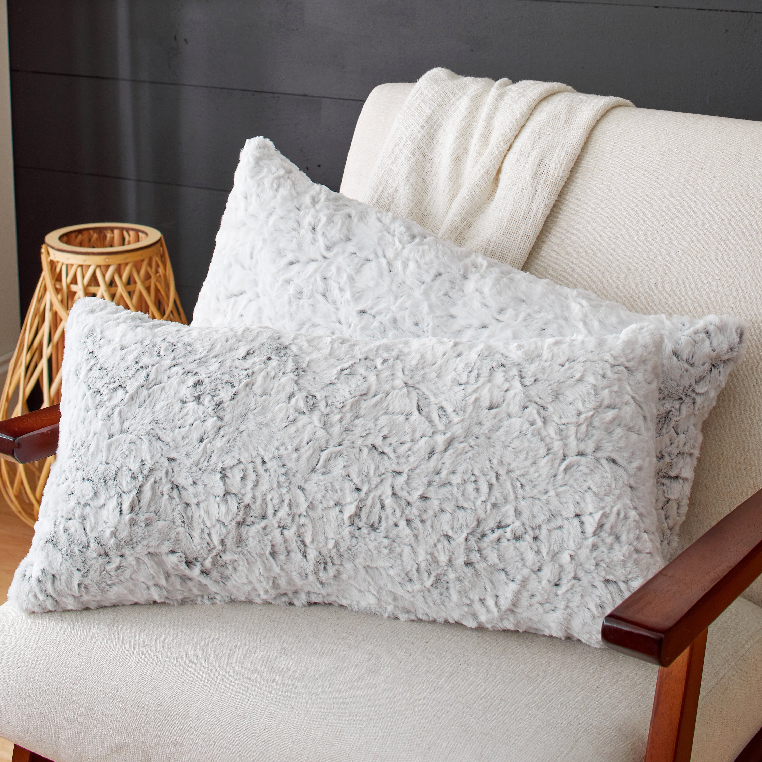 Fauxchilla Indoor Lumbar Pillow