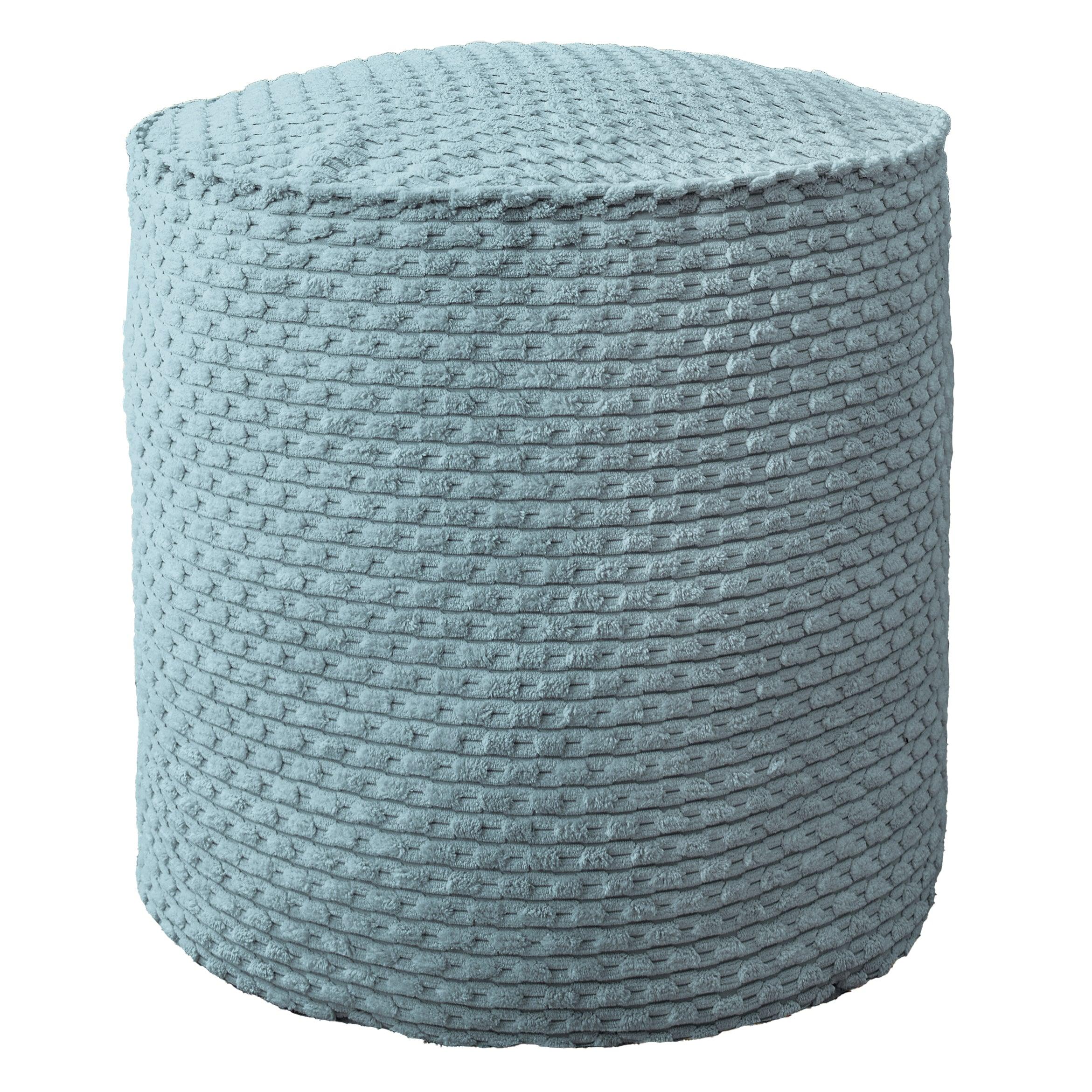 Round Indoor Becklee Bean Pouf - Sorra Home