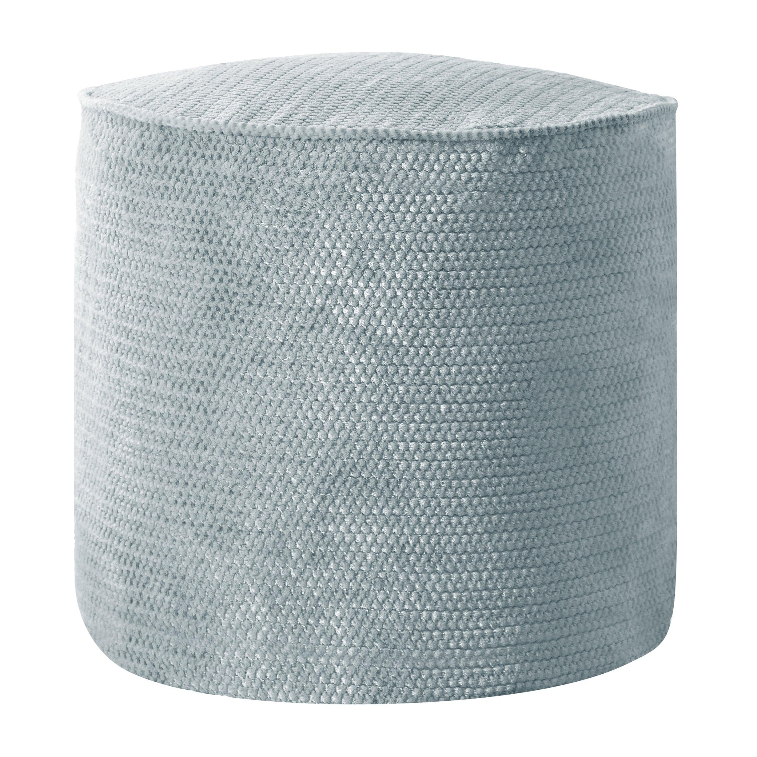 Round Indoor Sutherland Bean Pouf - Sorra Home