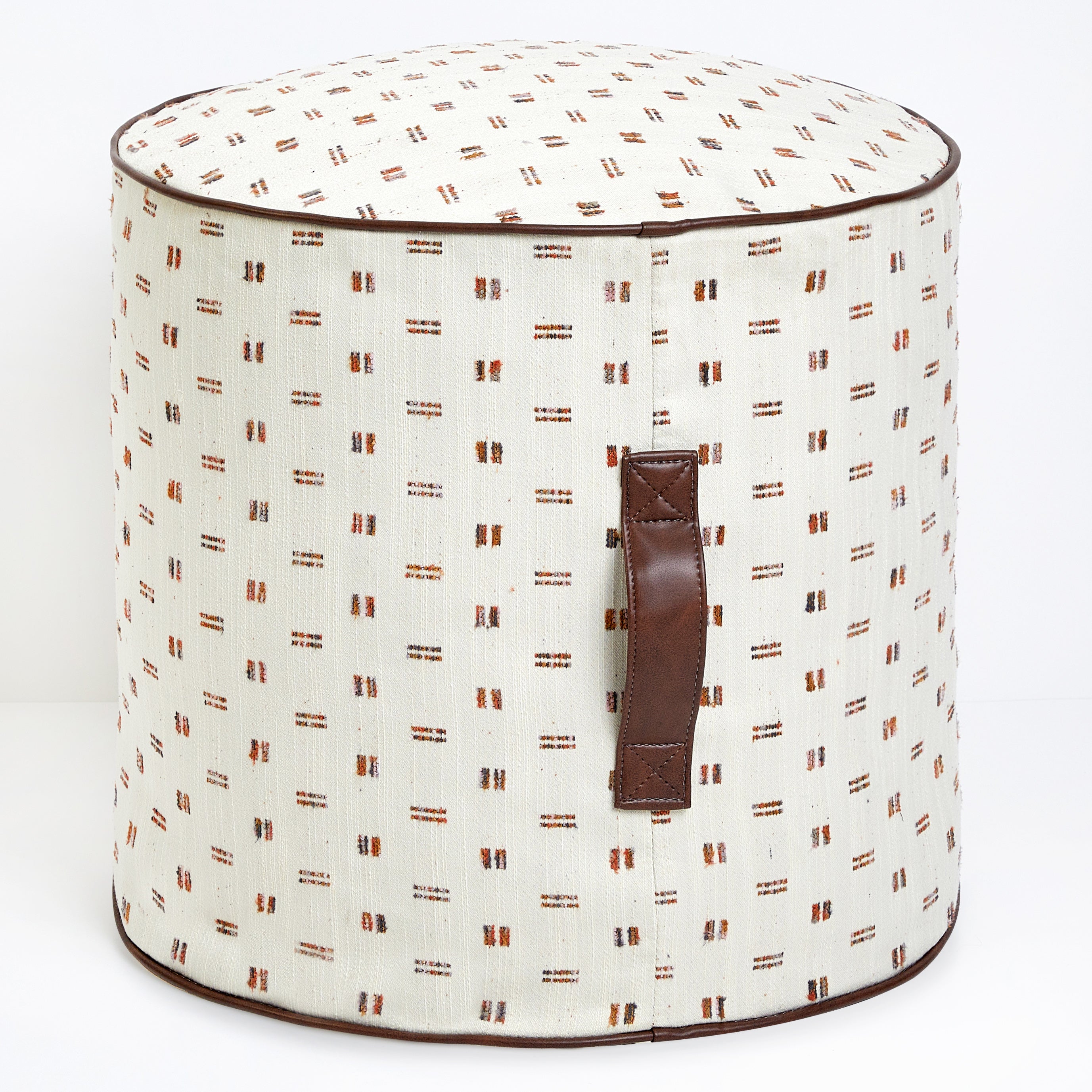 Round Indoor Zisper Bean Pouf