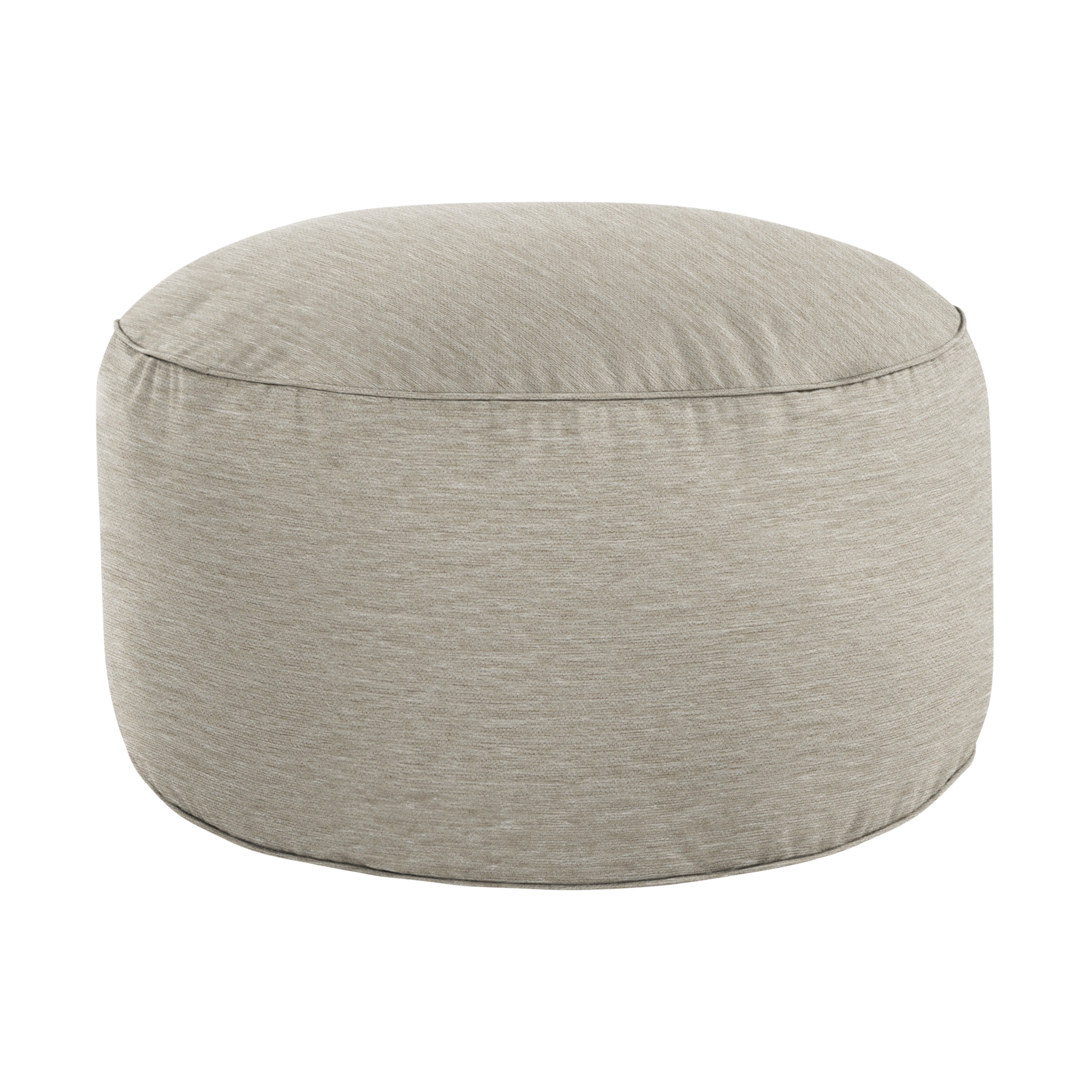 Round Indoor Angel Bean Pouf