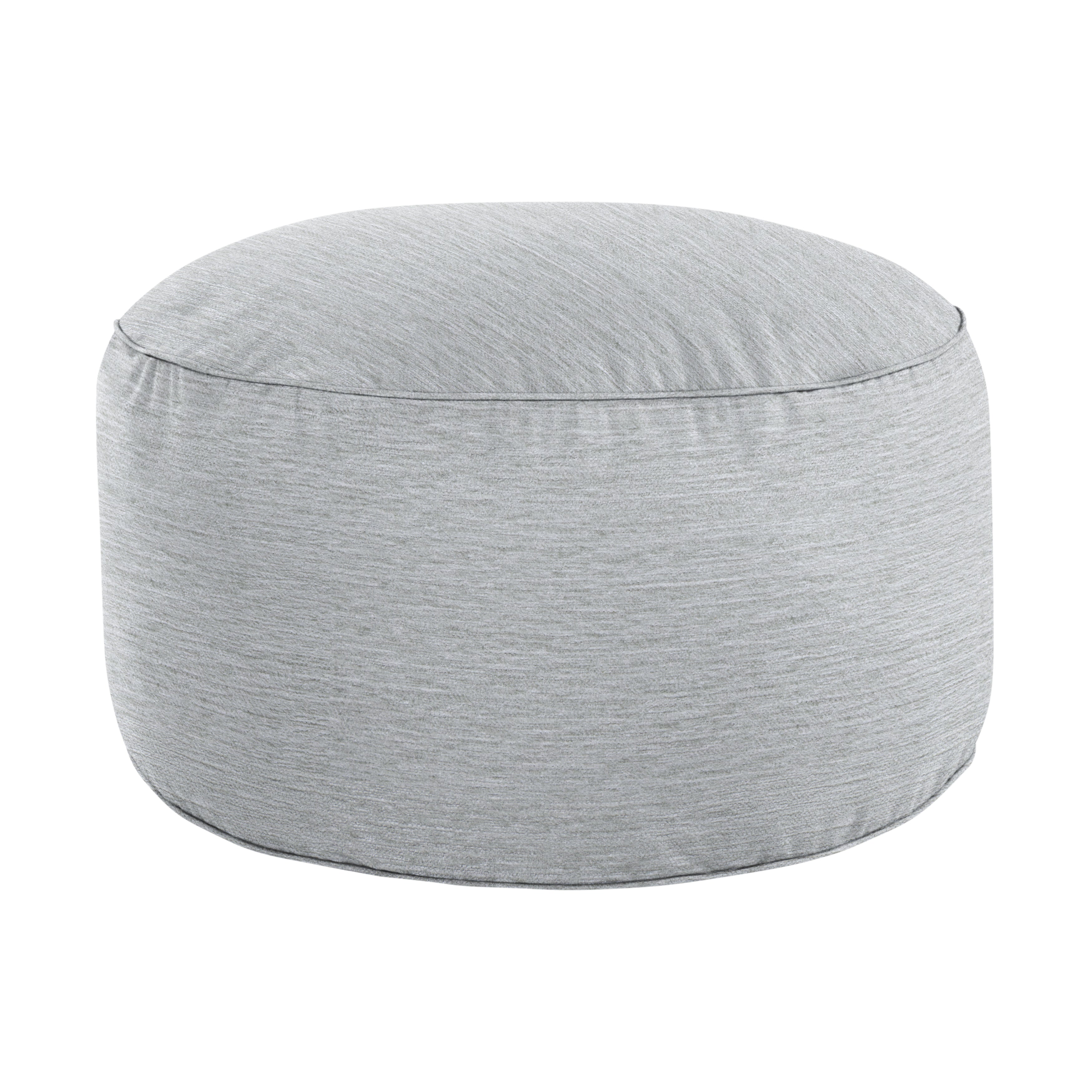 Round Indoor Angel Bean Pouf