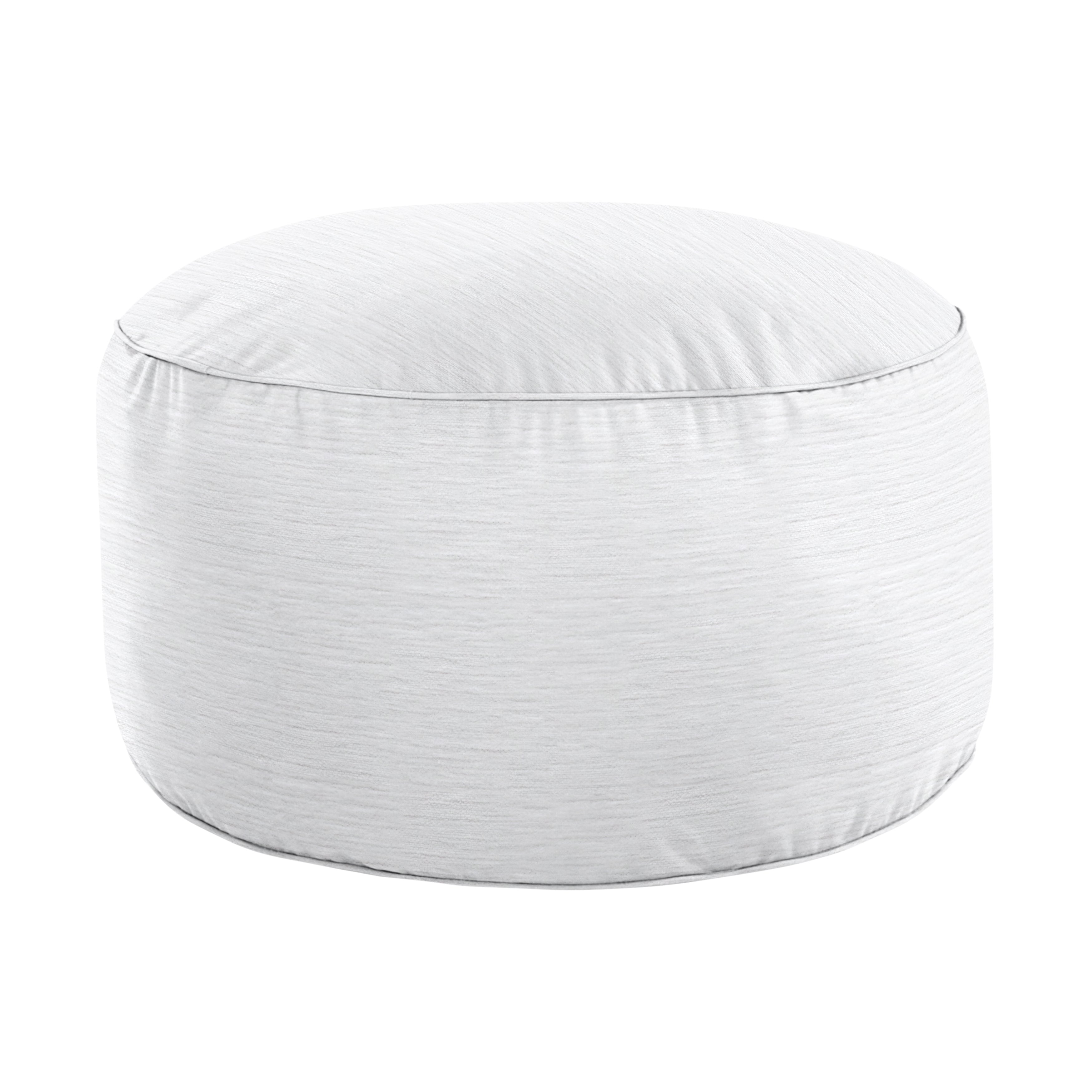 Round Indoor Angel Bean Pouf