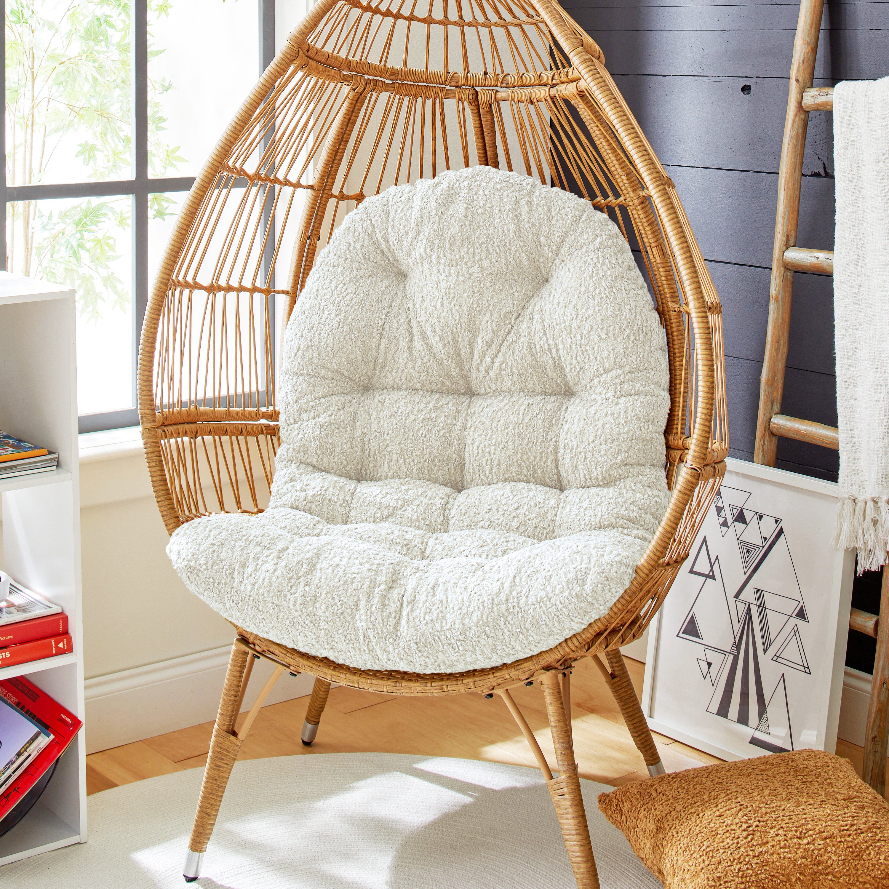 Indoor Zazzle Egg Chair Cushion