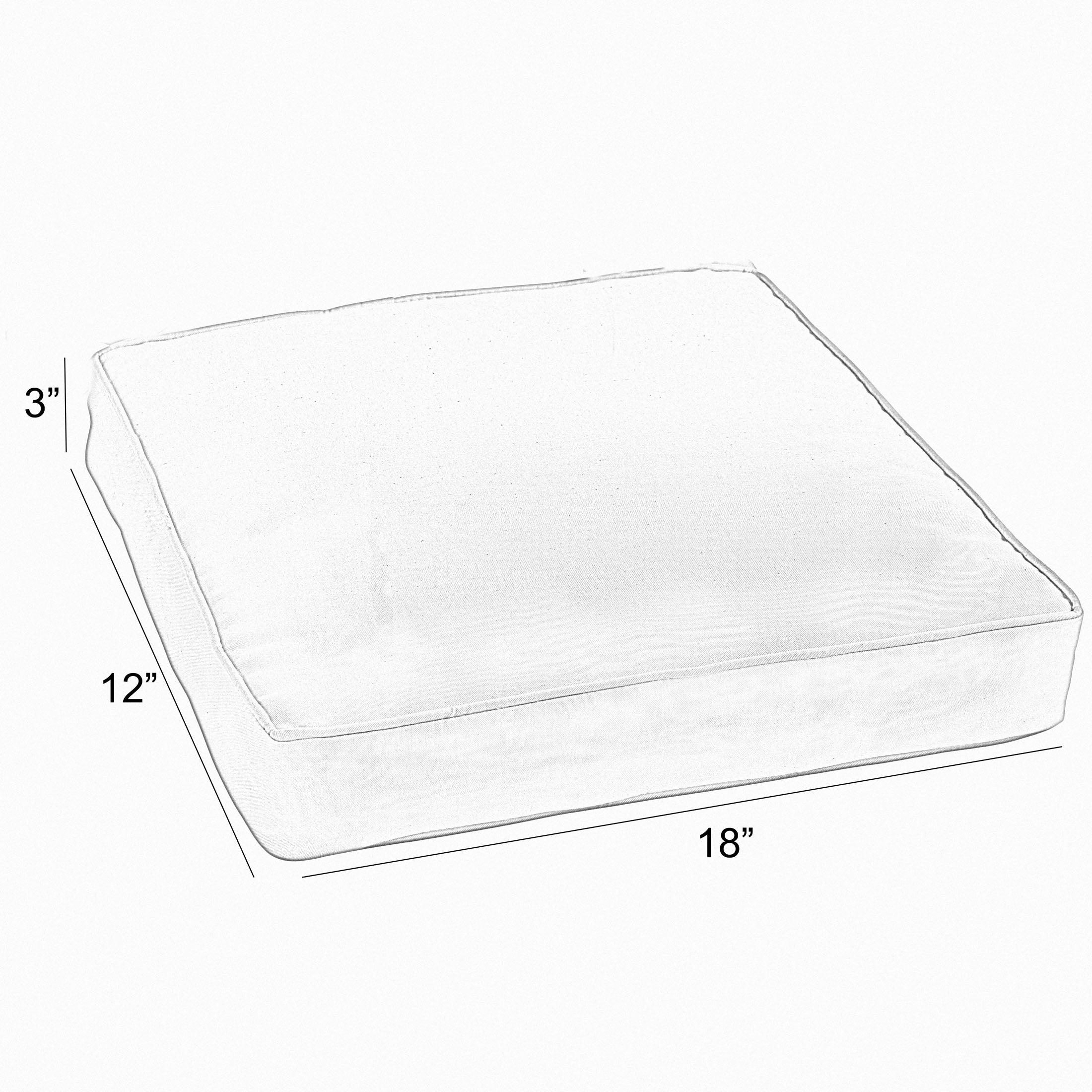 Sunbrella Foster Metallic Chair Cushion - Sorra Home