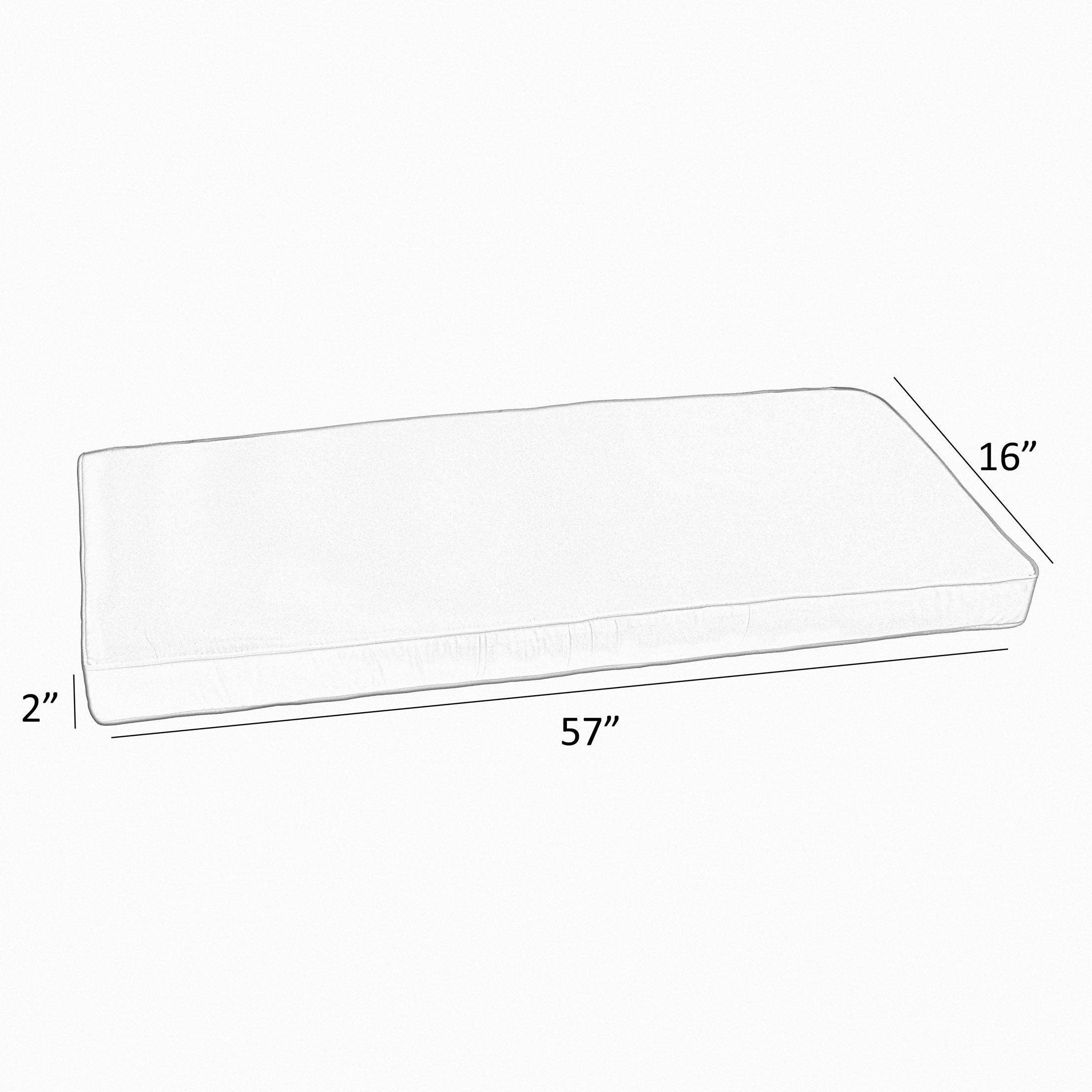 Sunbrella Indoor/Outdoor Bench Cushion - Sorra Home