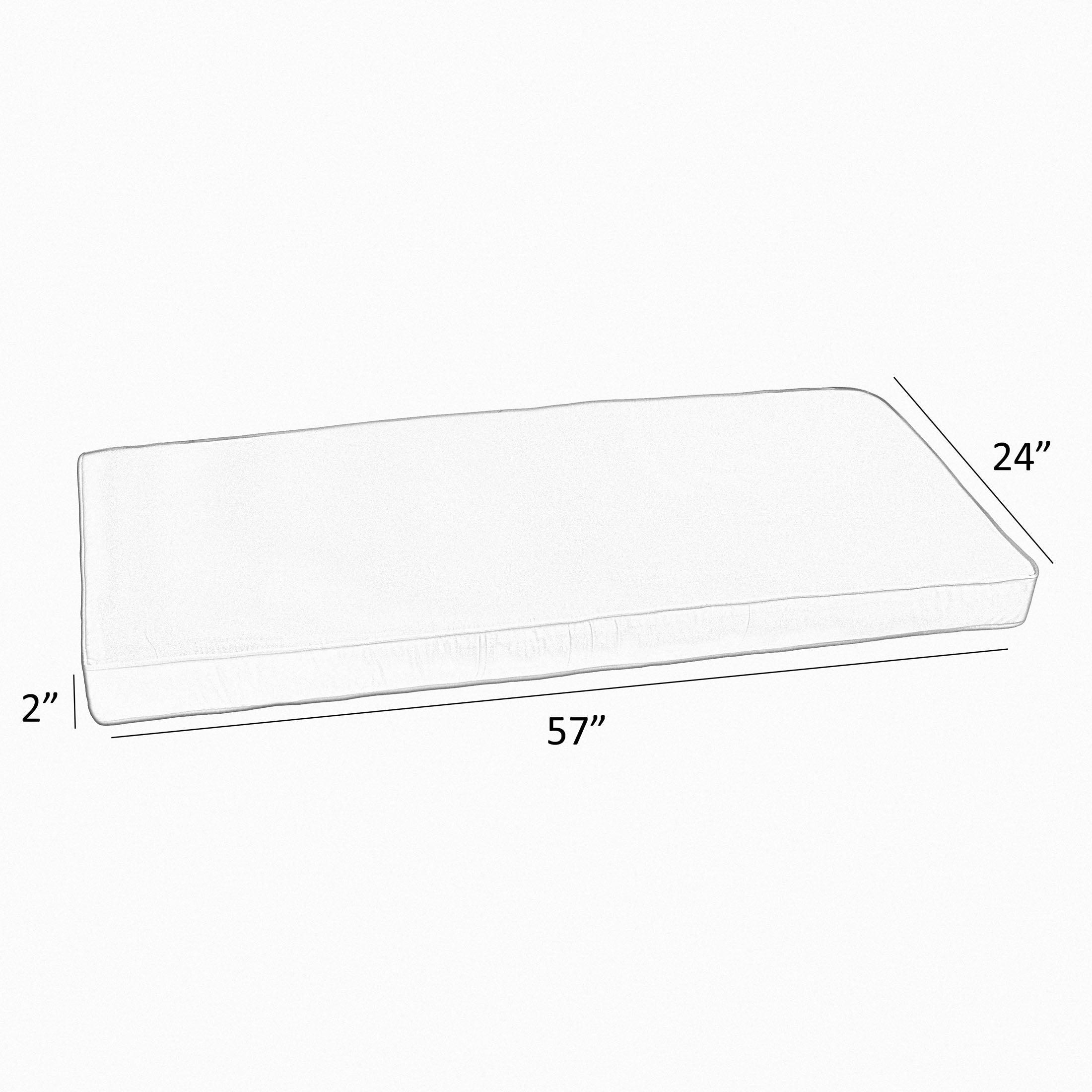 Sunbrella Indoor/Outdoor Bench Cushion - Sorra Home