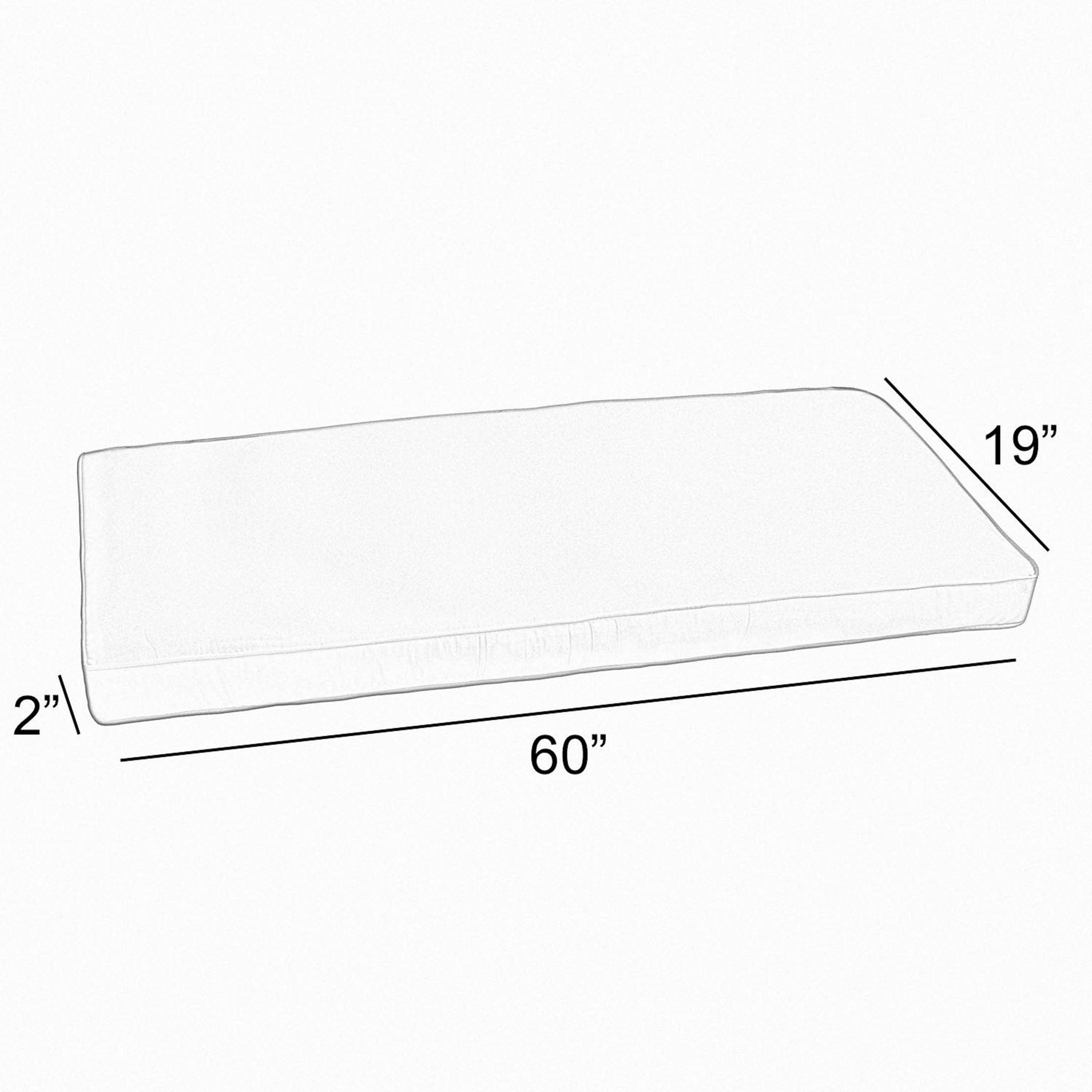 Sunbrella Indoor/Outdoor Bench Cushion - Sorra Home