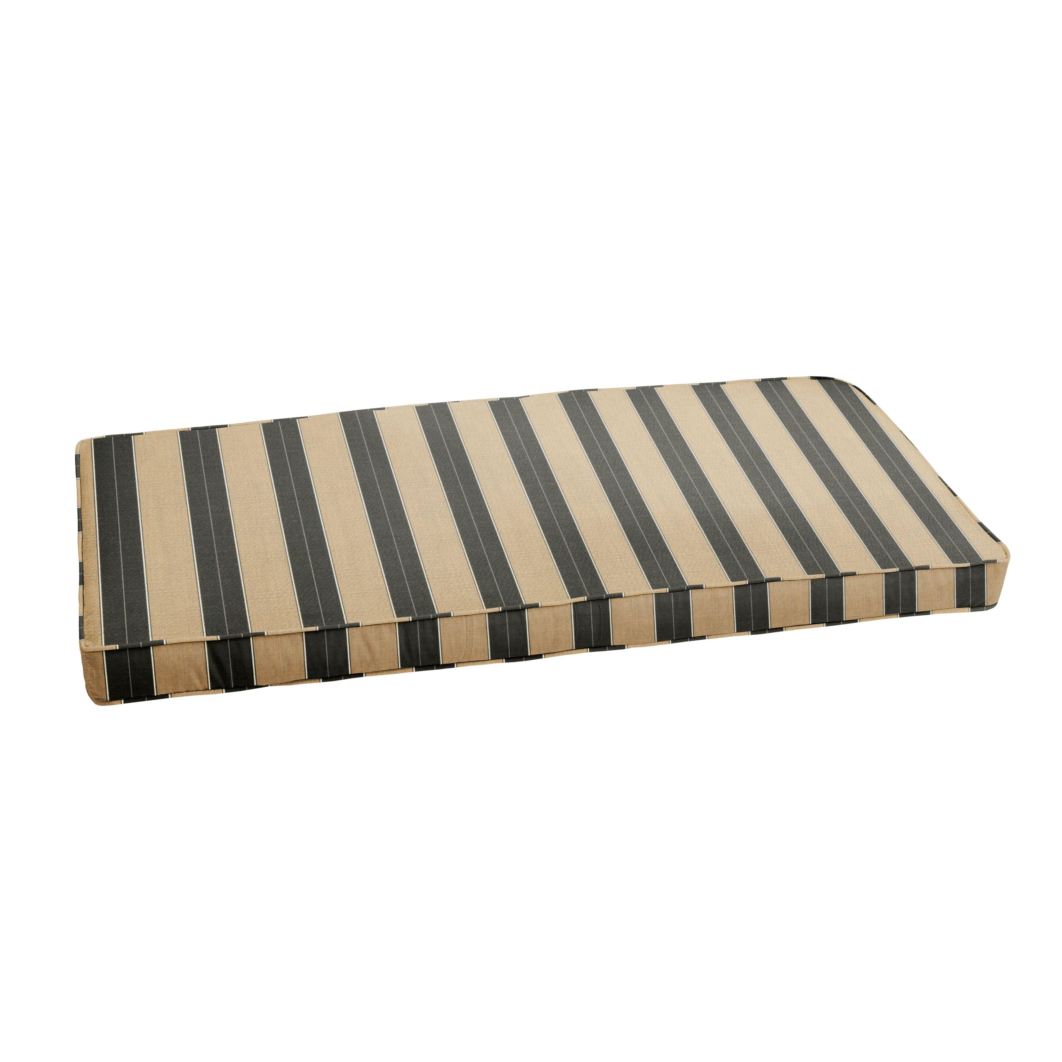 Sunbrella Berenson Indoor/Outdoor Bench Cushion - Sorra Home