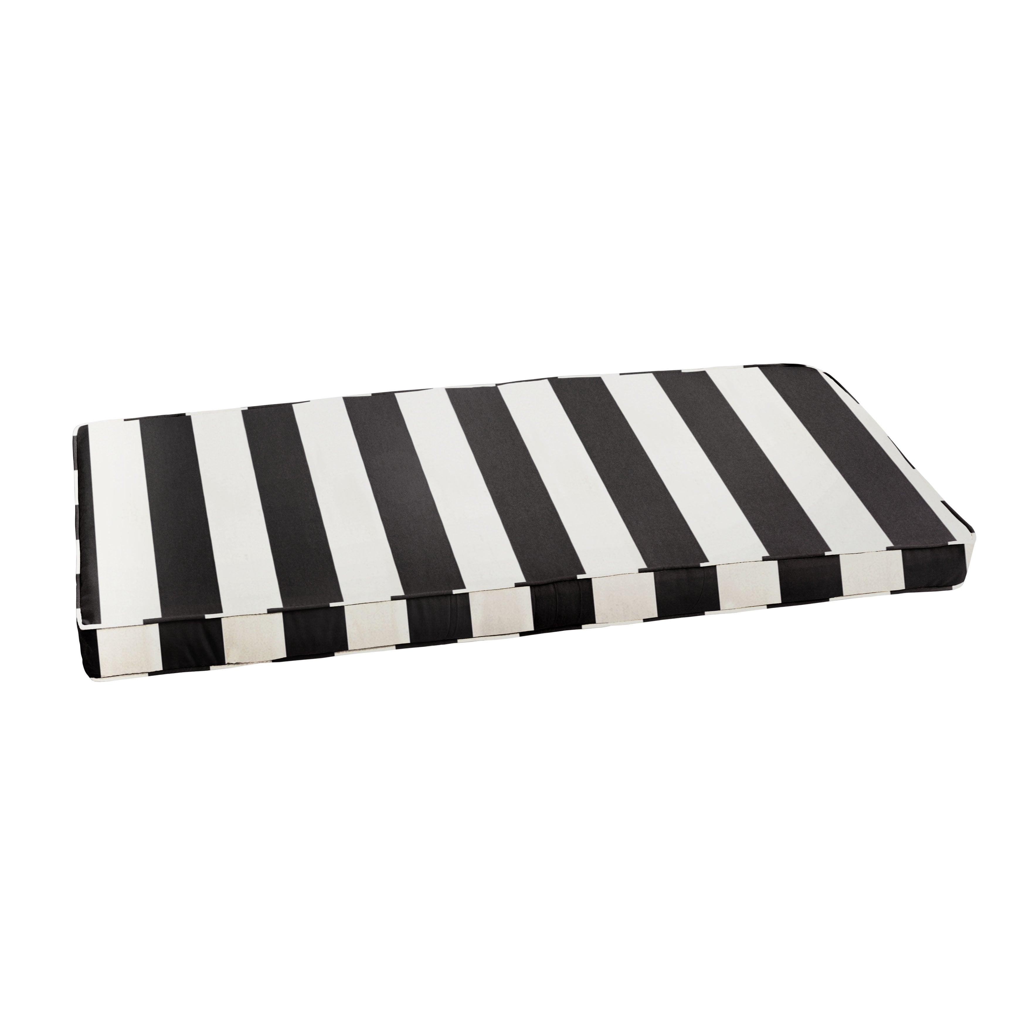 Sunbrella Cabana Indoor/Outdoor Bench Cushion - Sorra Home