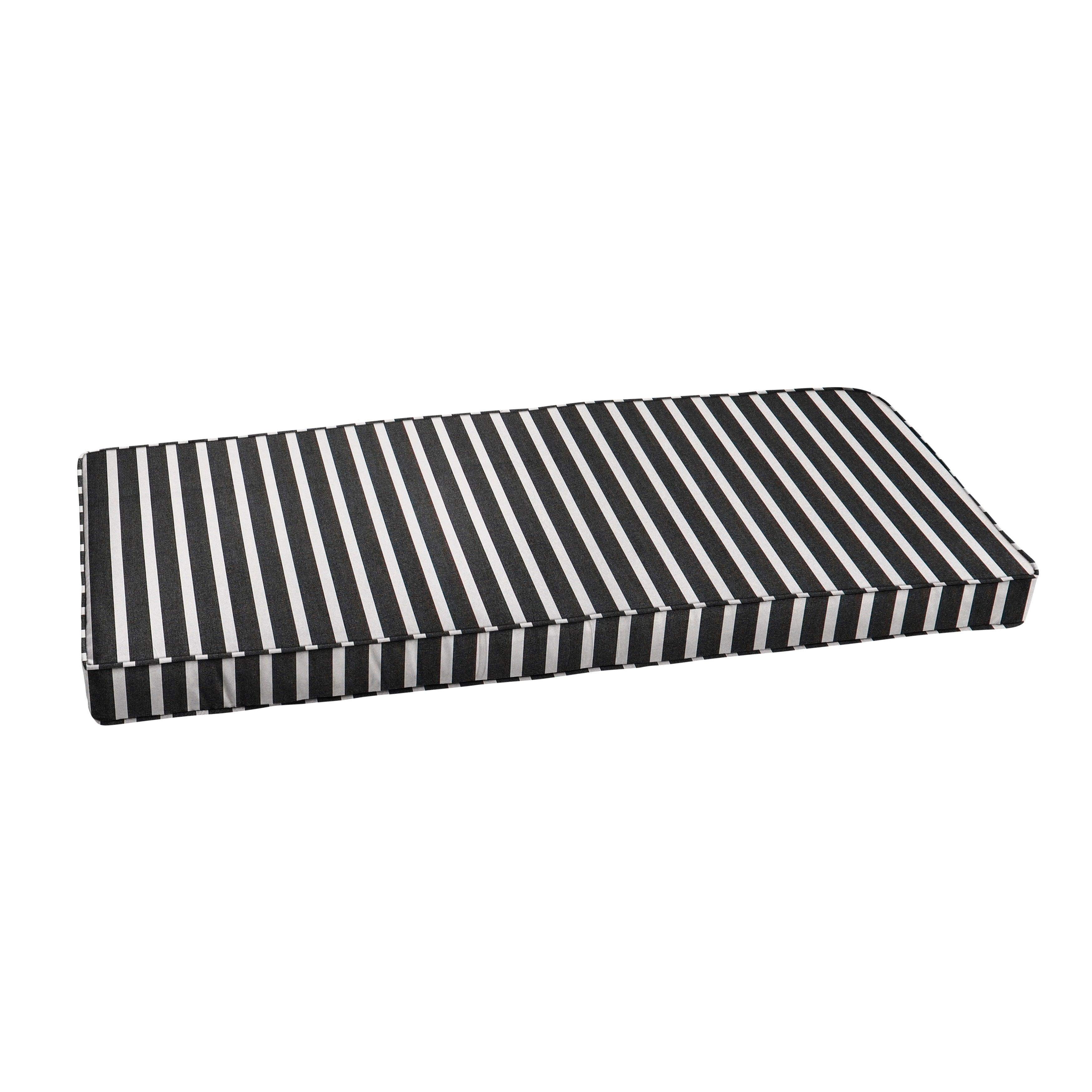 Sunbrella Shore Indoor/Outdoor Bench Cushion - Sorra Home