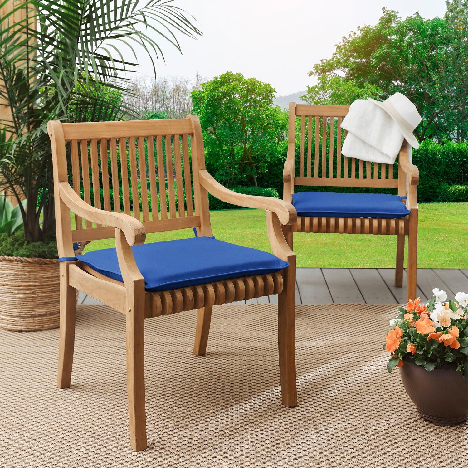 Sunbrella Chair Pad (Set of 2) - Sorra Home