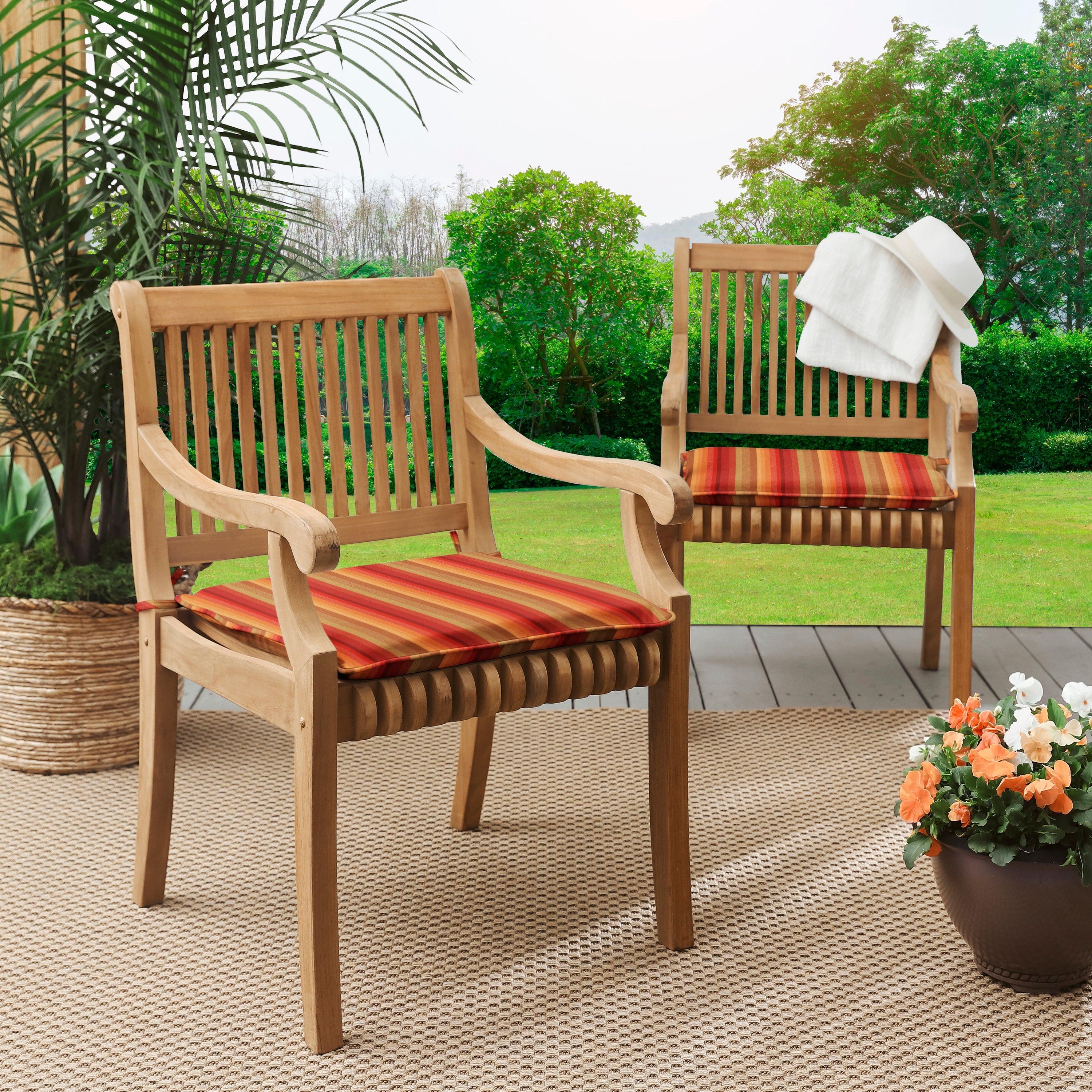 Sunbrella Astoria Chair Pad (Set of 2) - Sorra Home