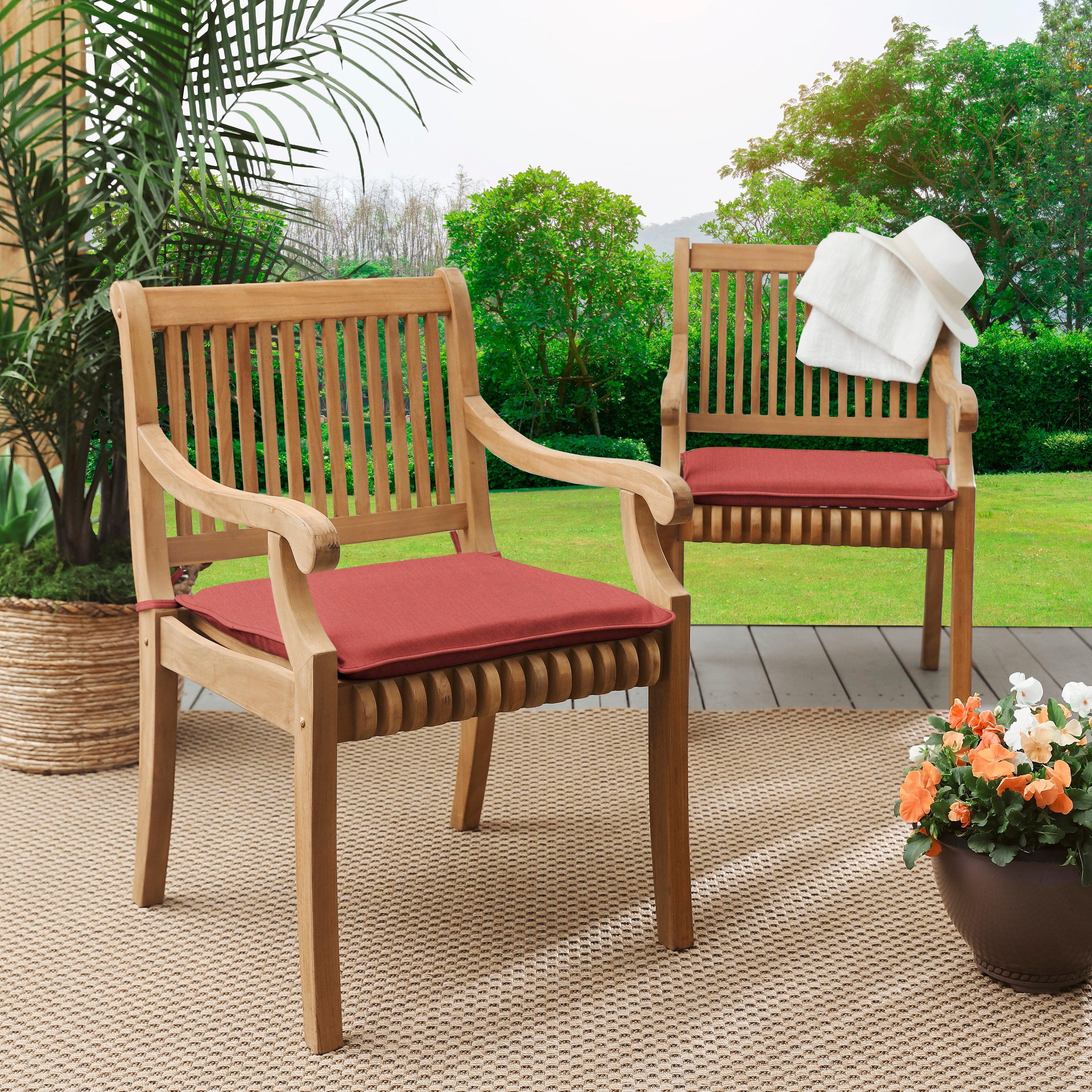 Sunbrella Chair Pad (Set of 2) - Sorra Home