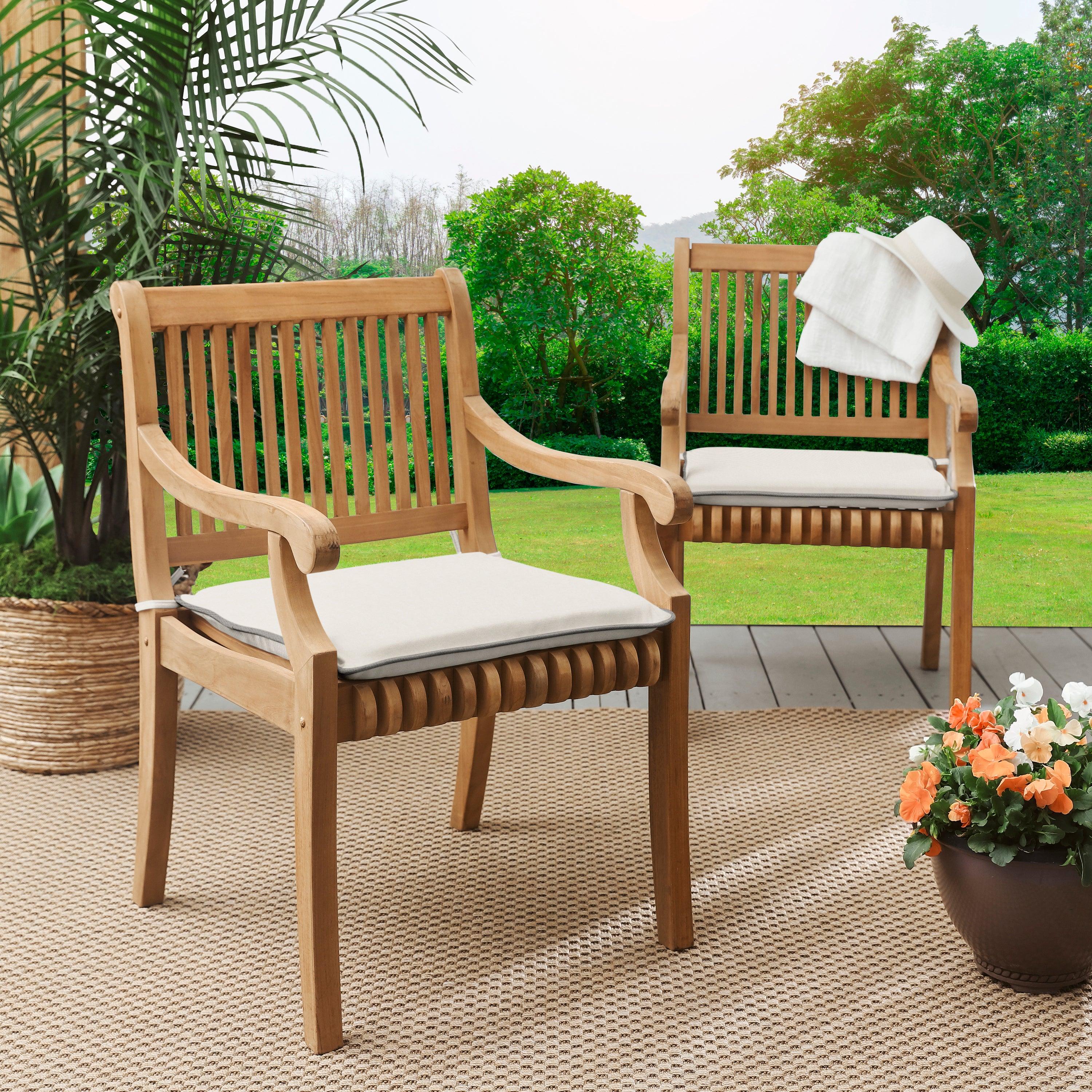 Sunbrella Chair Pad (Set of 2) - Sorra Home
