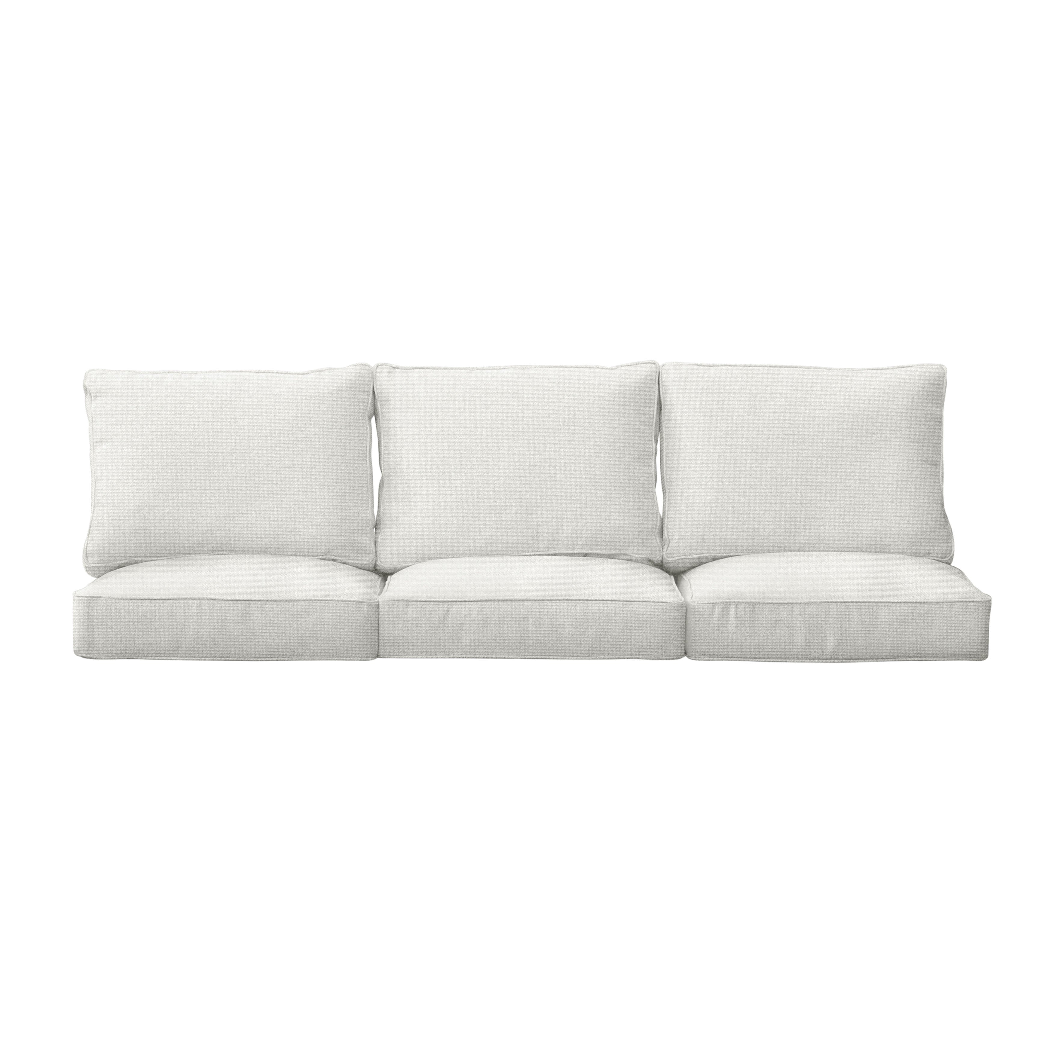 Outdura Square Outdoor Deep Seating Sofa Cushion Set