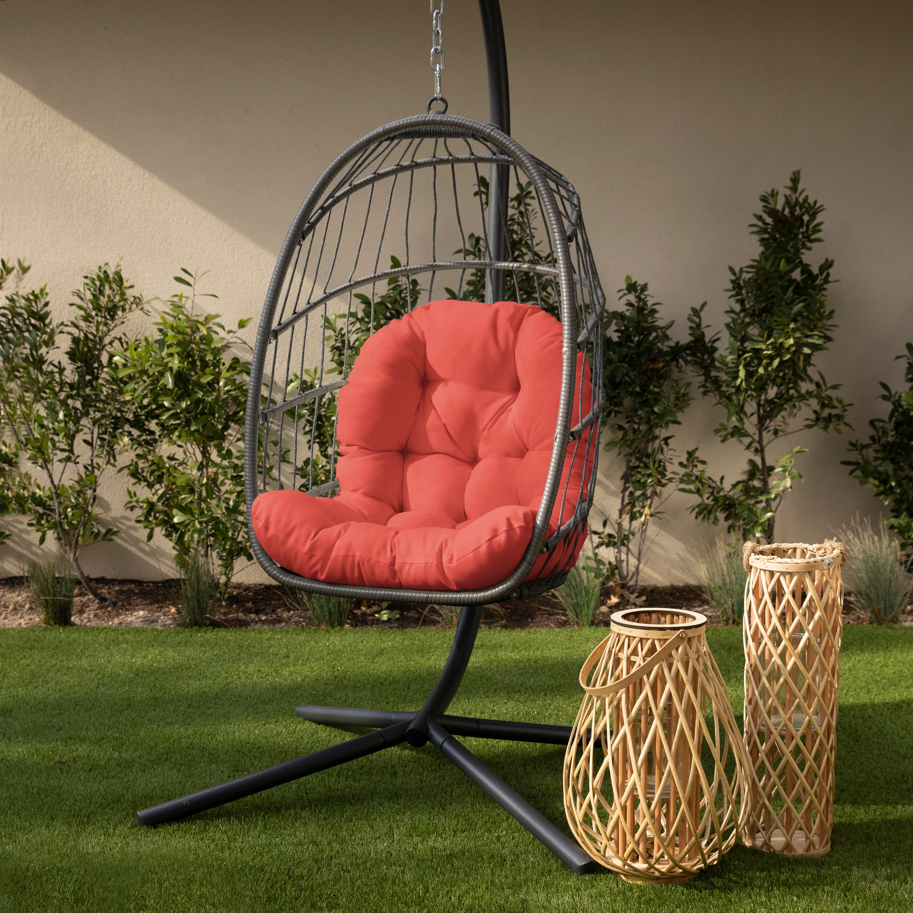 Indoor/Outdoor Egg Chair Cushion