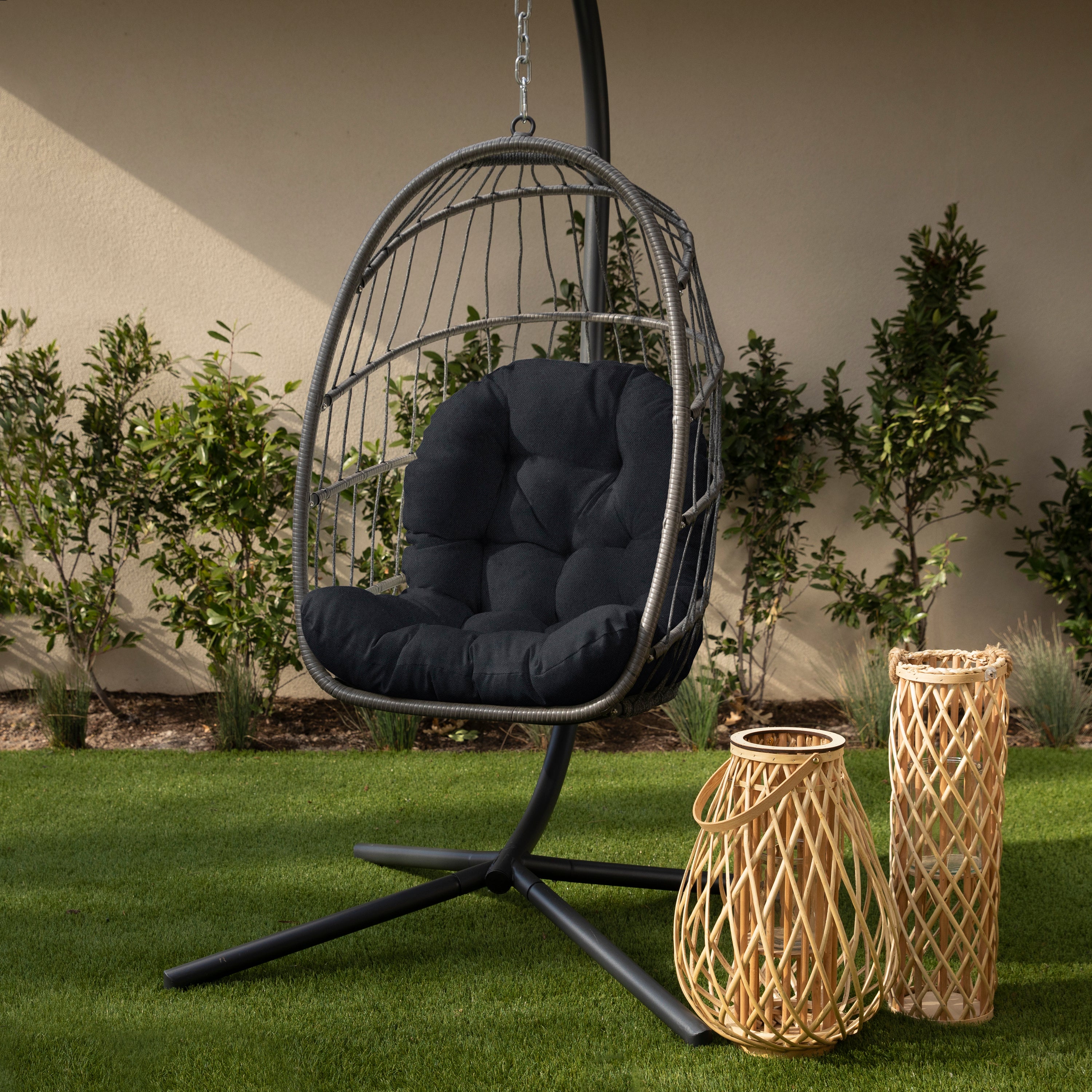 Indoor/Outdoor Egg Chair Cushion