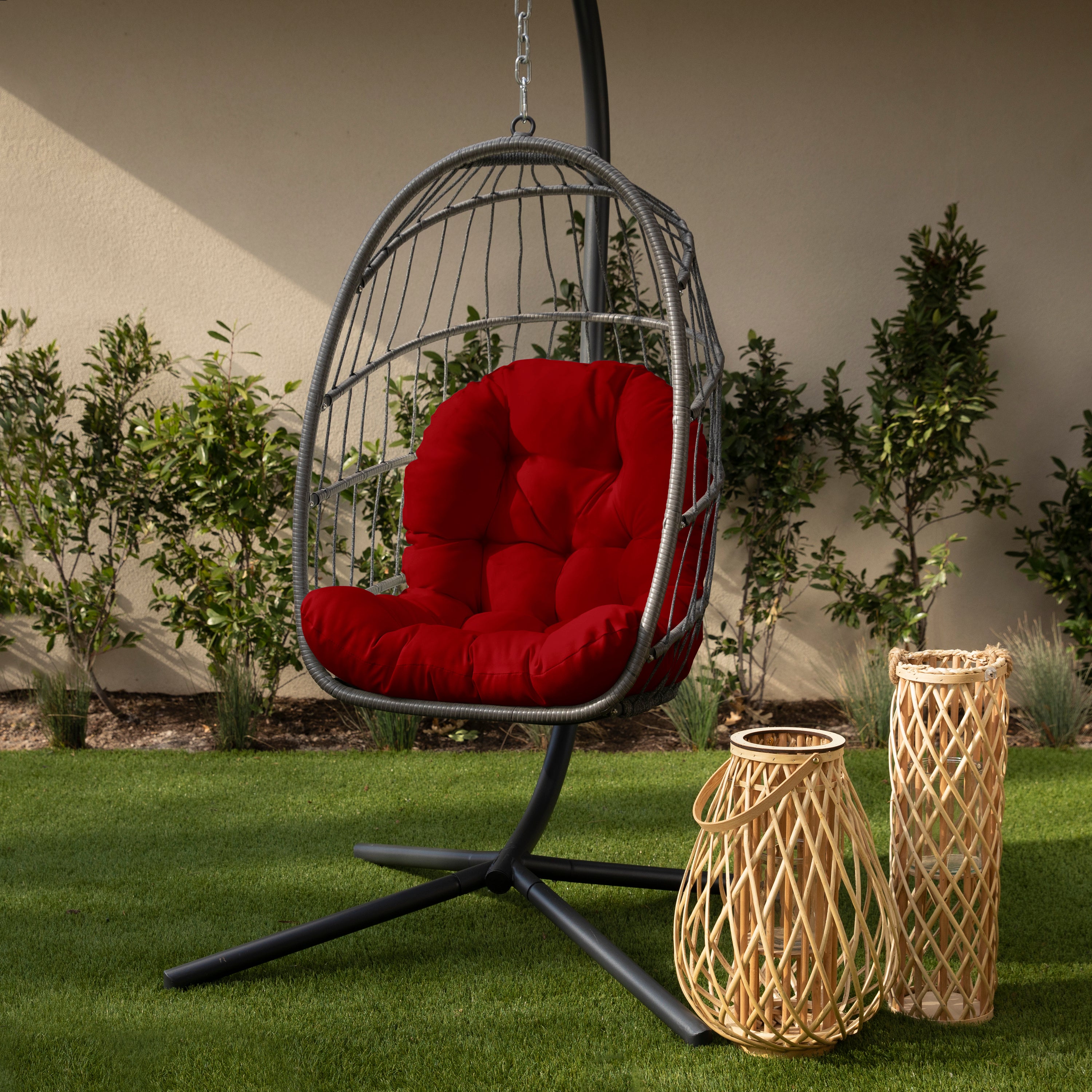 Indoor/Outdoor Egg Chair Cushion