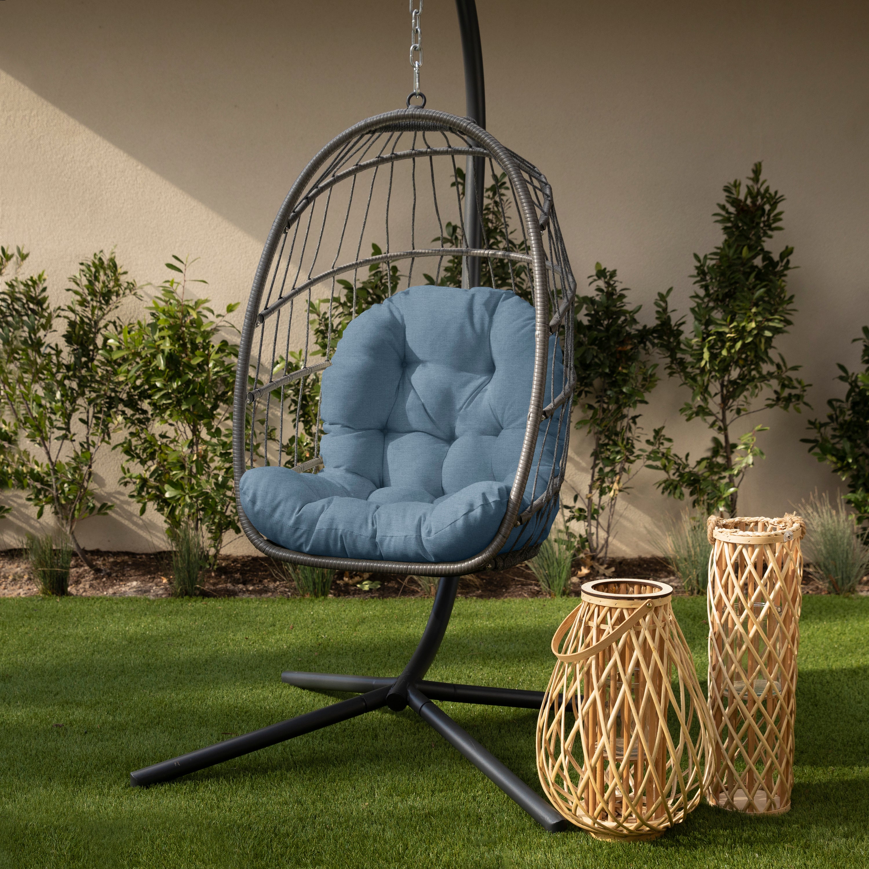 Sunbrella Spectrum Indoor/Outdoor Egg Chair Cushion