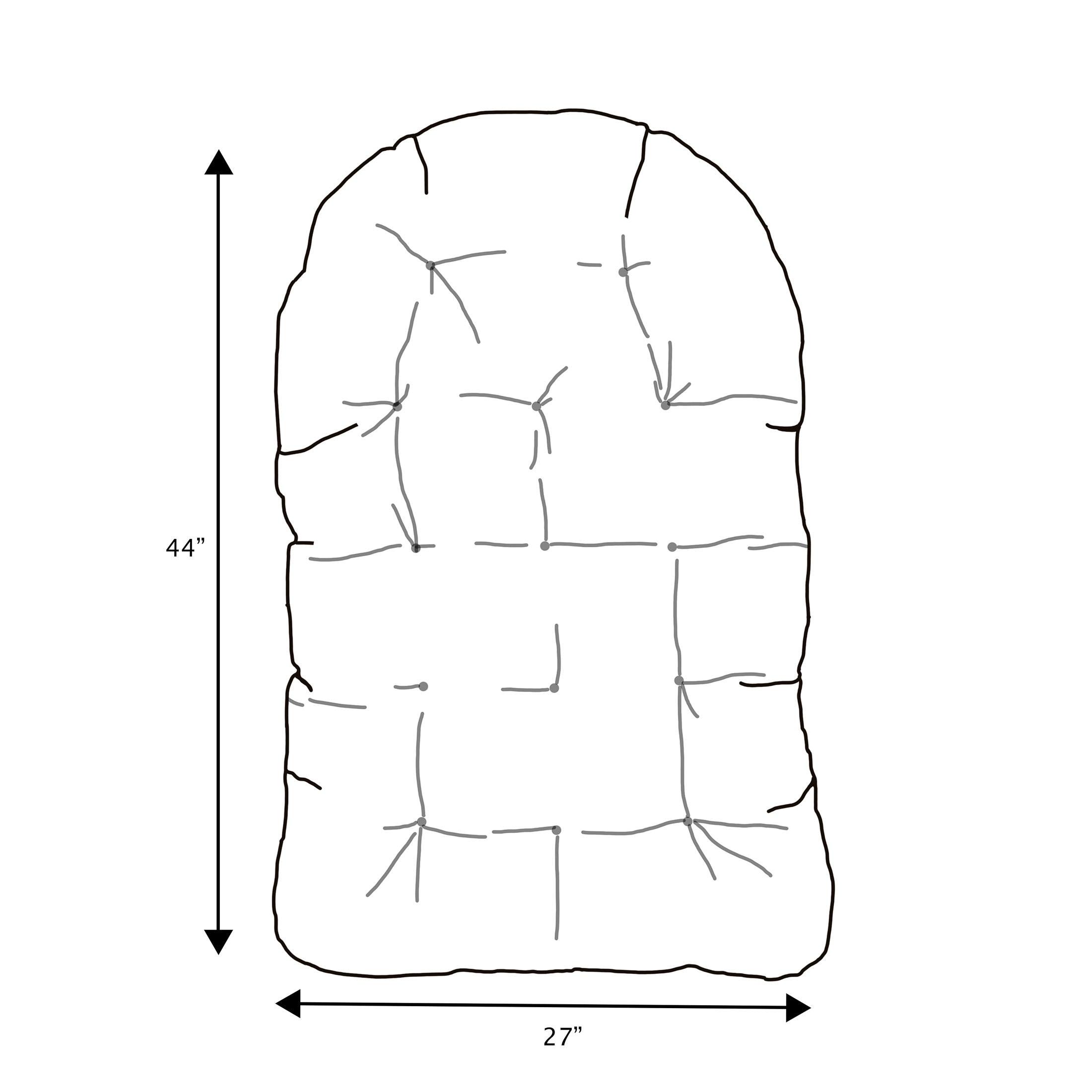 Indoor Zazzle Egg Chair Cushion - Sorra Home