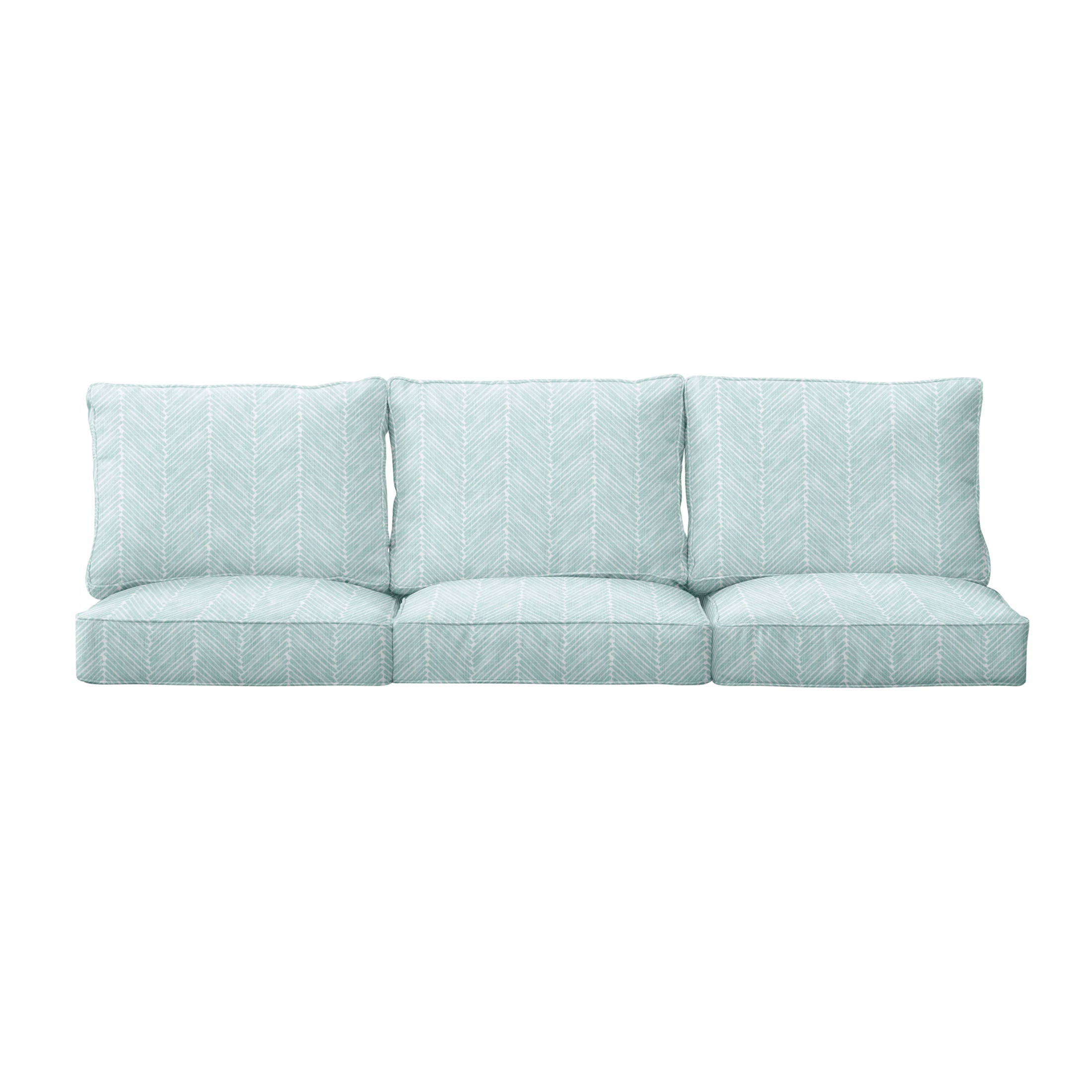Outdoor Deep Seating Sofa Cushion Set