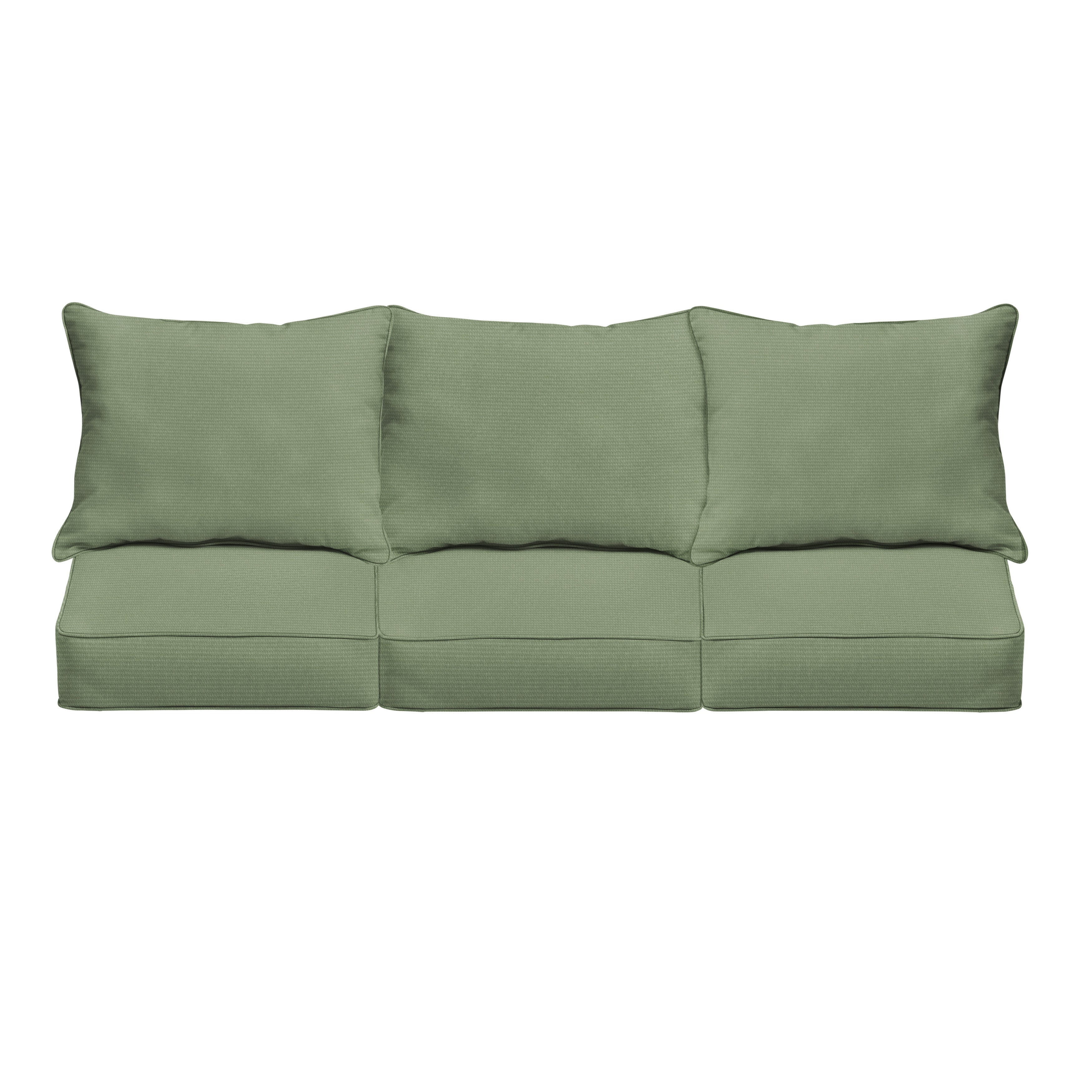 Outdura Outdoor Deep Seating Sofa Pillow and Cushion Set