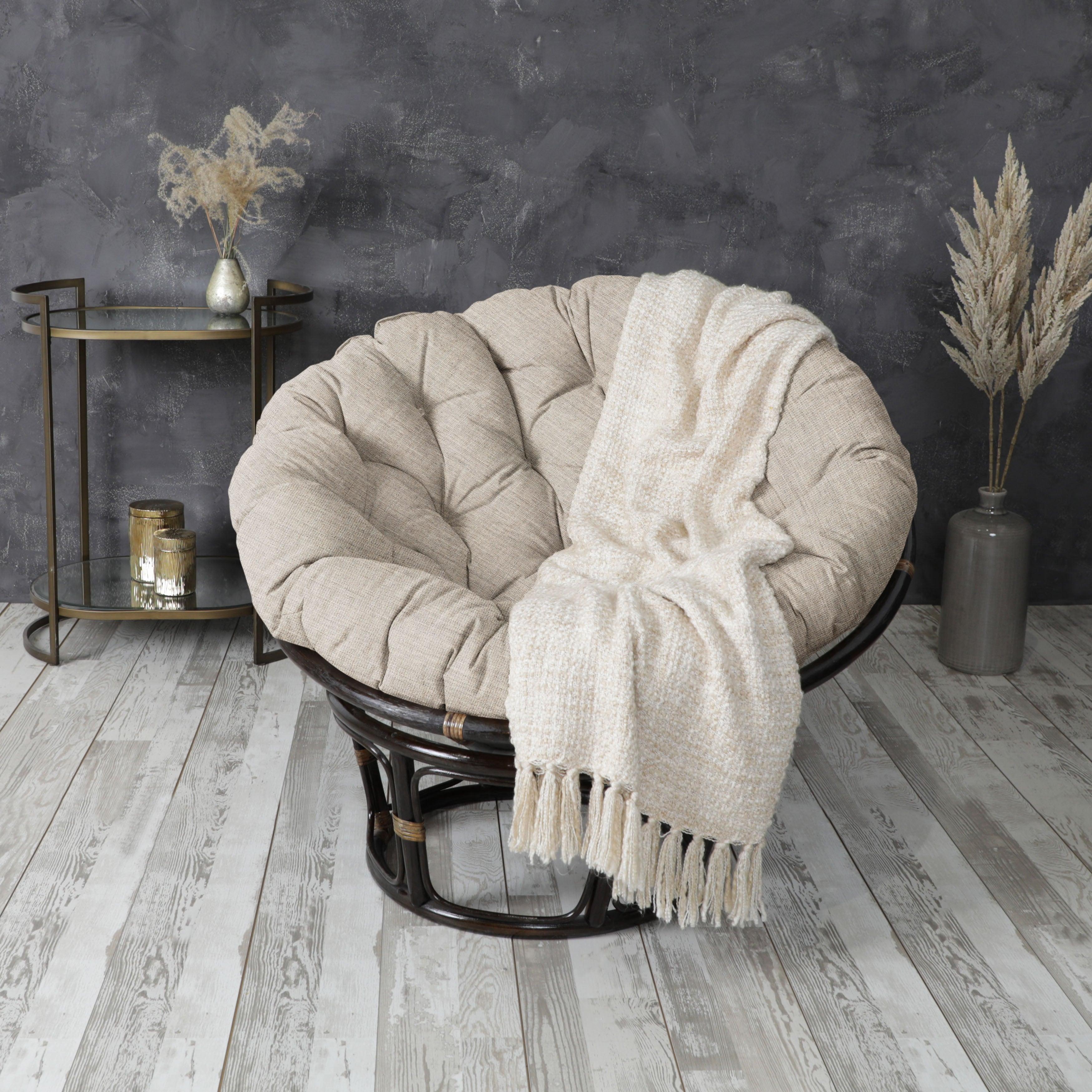 Sunbrella Cast Indoor/Outdoor Papasan Cushion - Sorra Home
