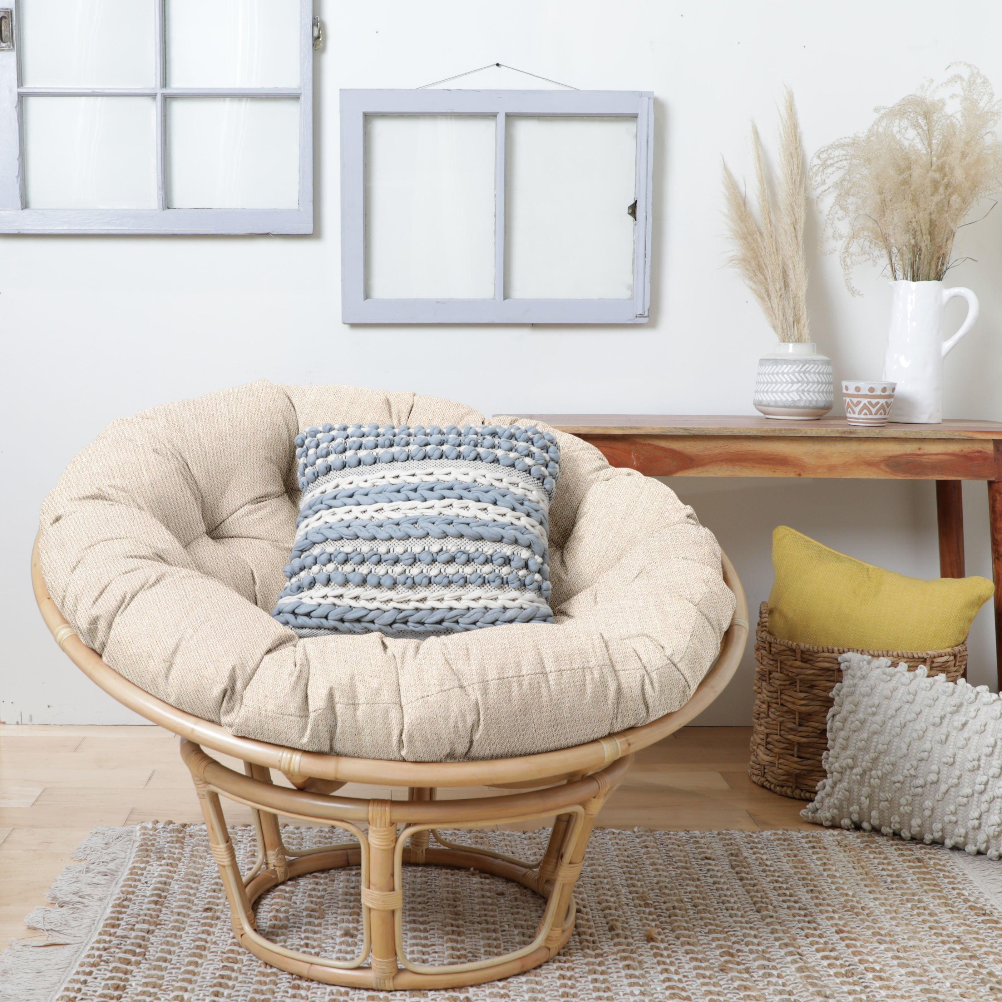 Sunbrella Cast Indoor/Outdoor Papasan Cushion - Sorra Home