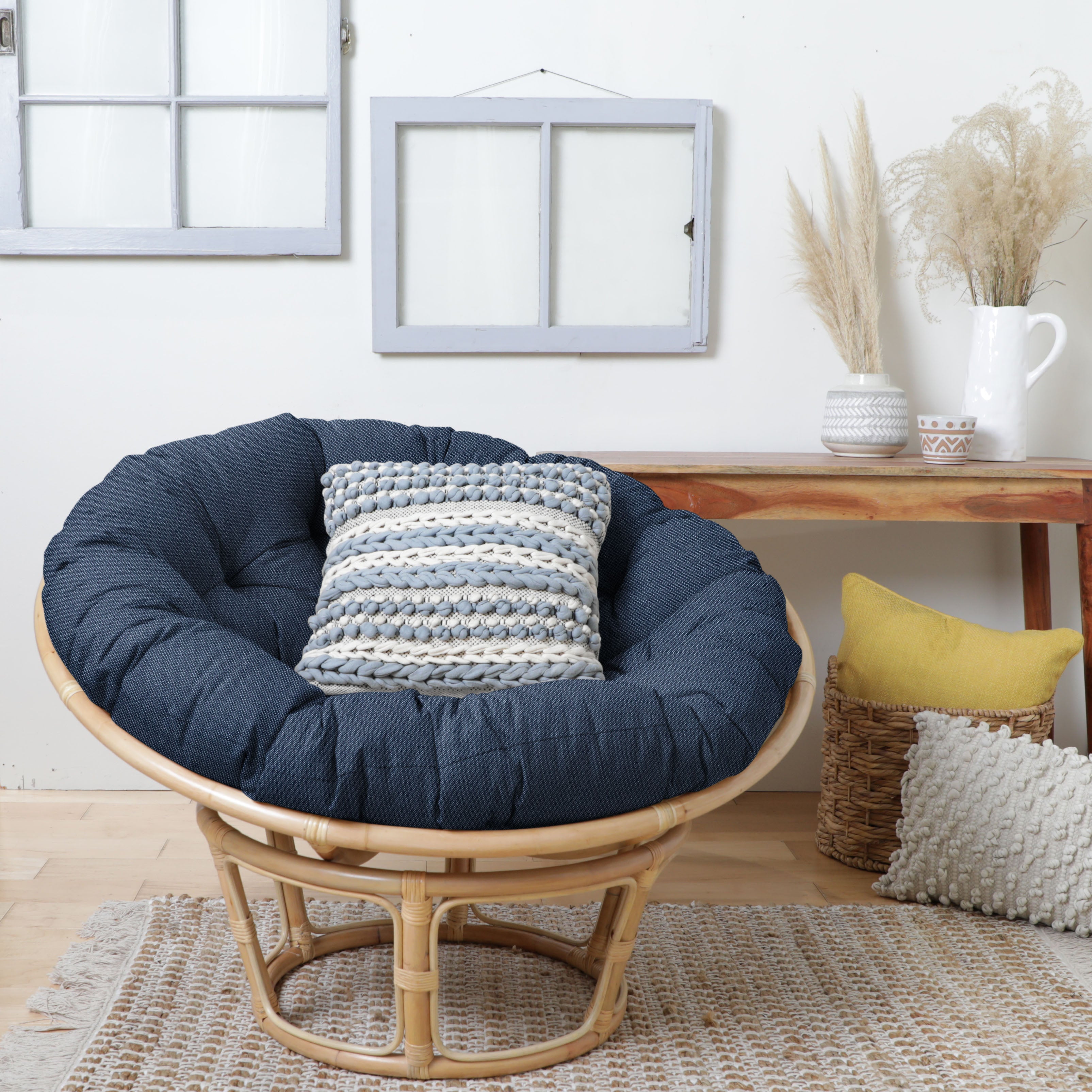 Sunbrella Spectrum Indoor/Outdoor Papasan Cushion