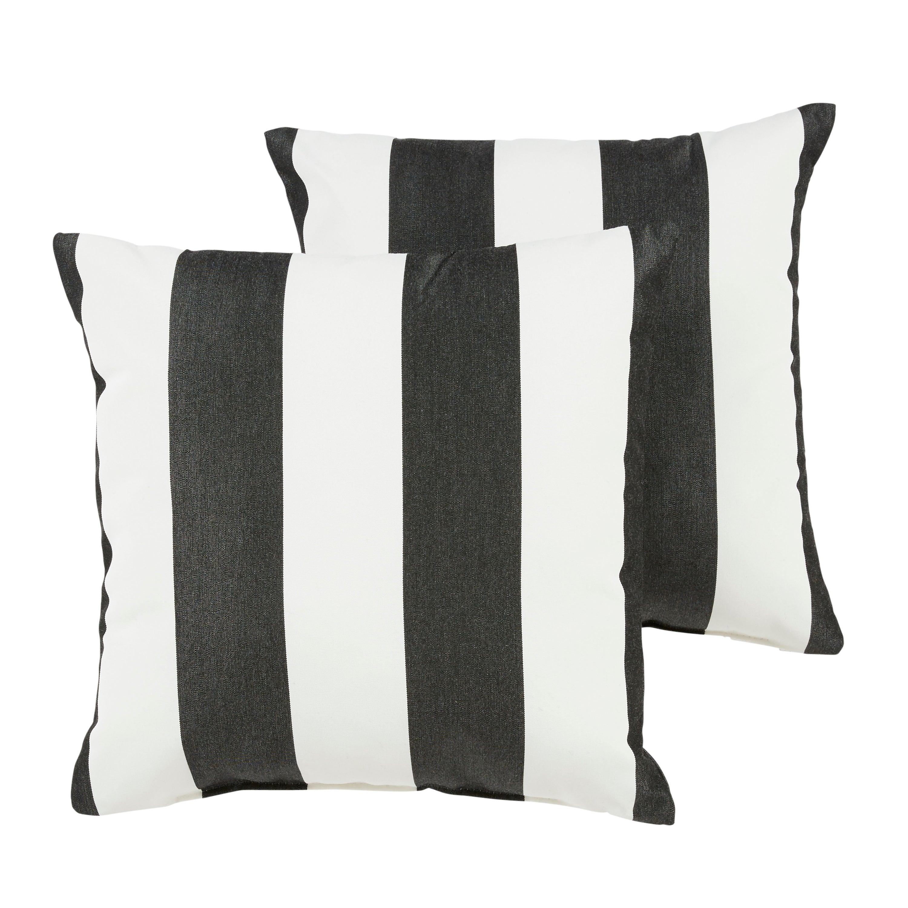 Sunbrella Cabana Square Pillow (Set of 2) - Sorra Home