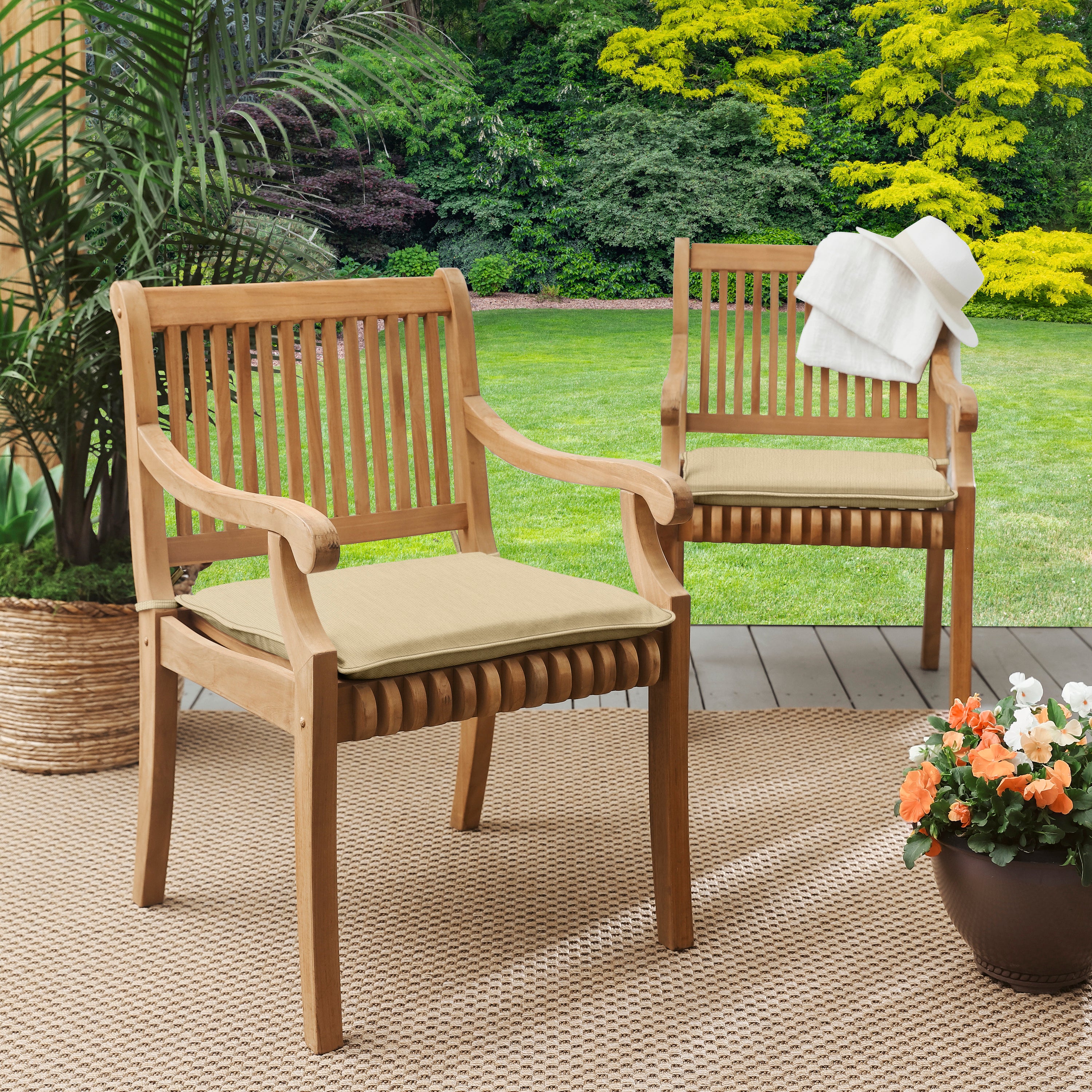 Sunbrella Spectrum Chair Pad (Set of 2)