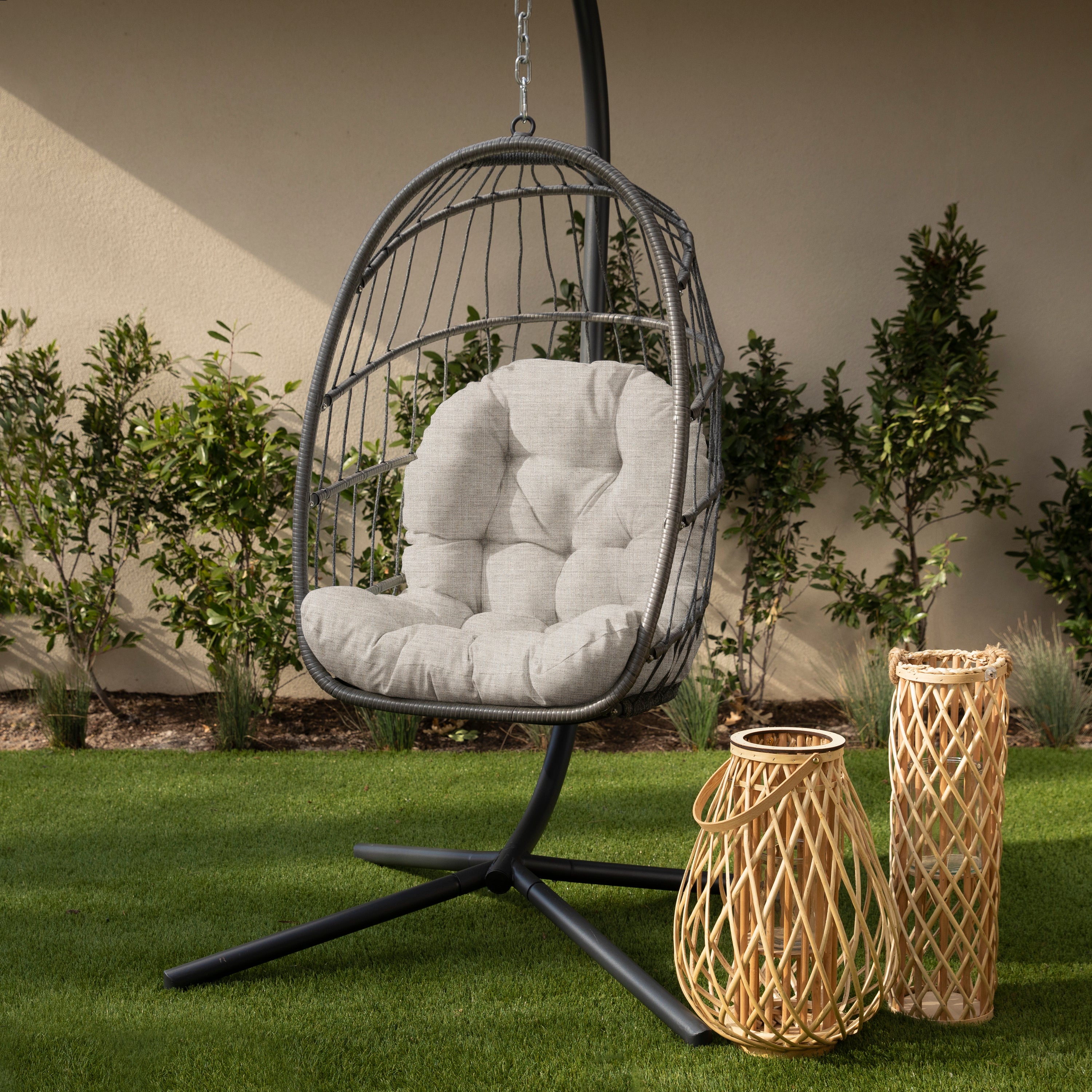 Sunbrella Cast Indoor/Outdoor Egg Chair Cushion