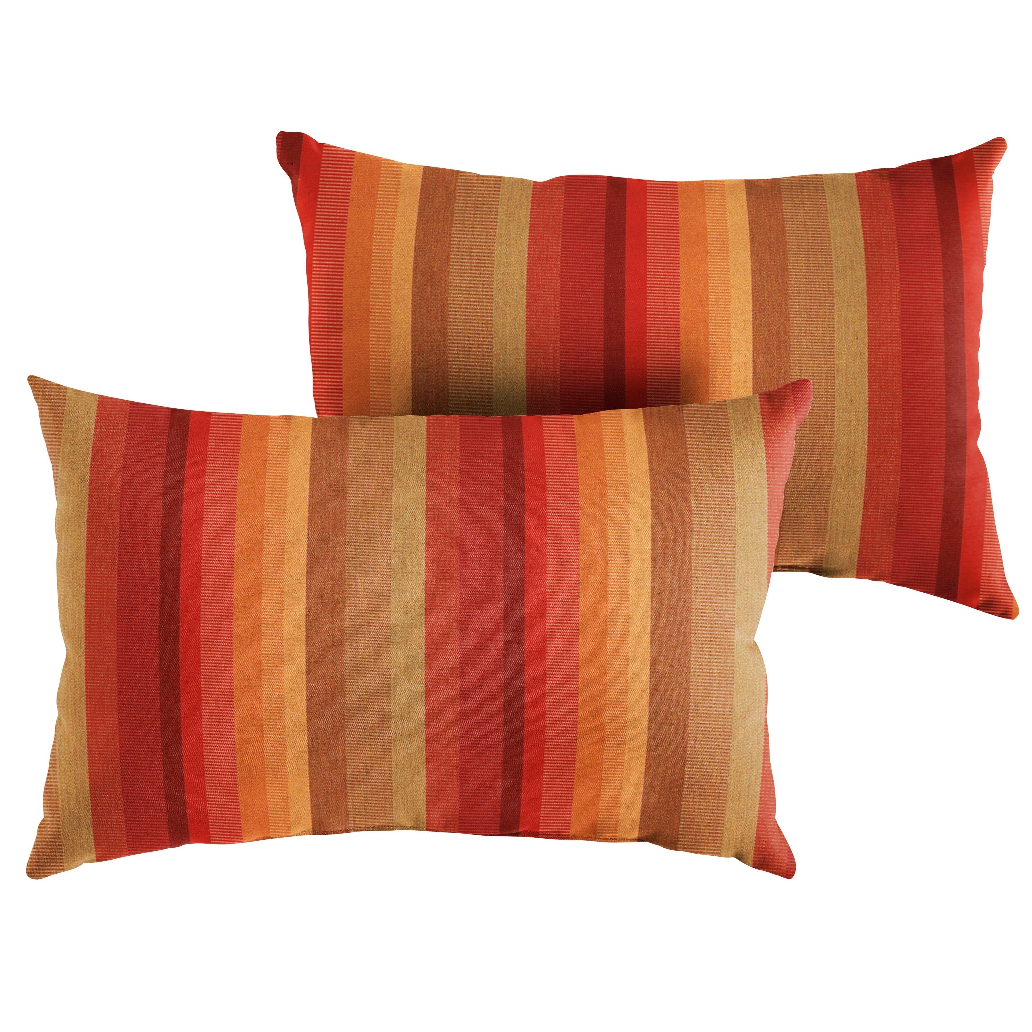 Sunbrella Astoria Lumbar Pillow (Set of 2) - Sorra Home