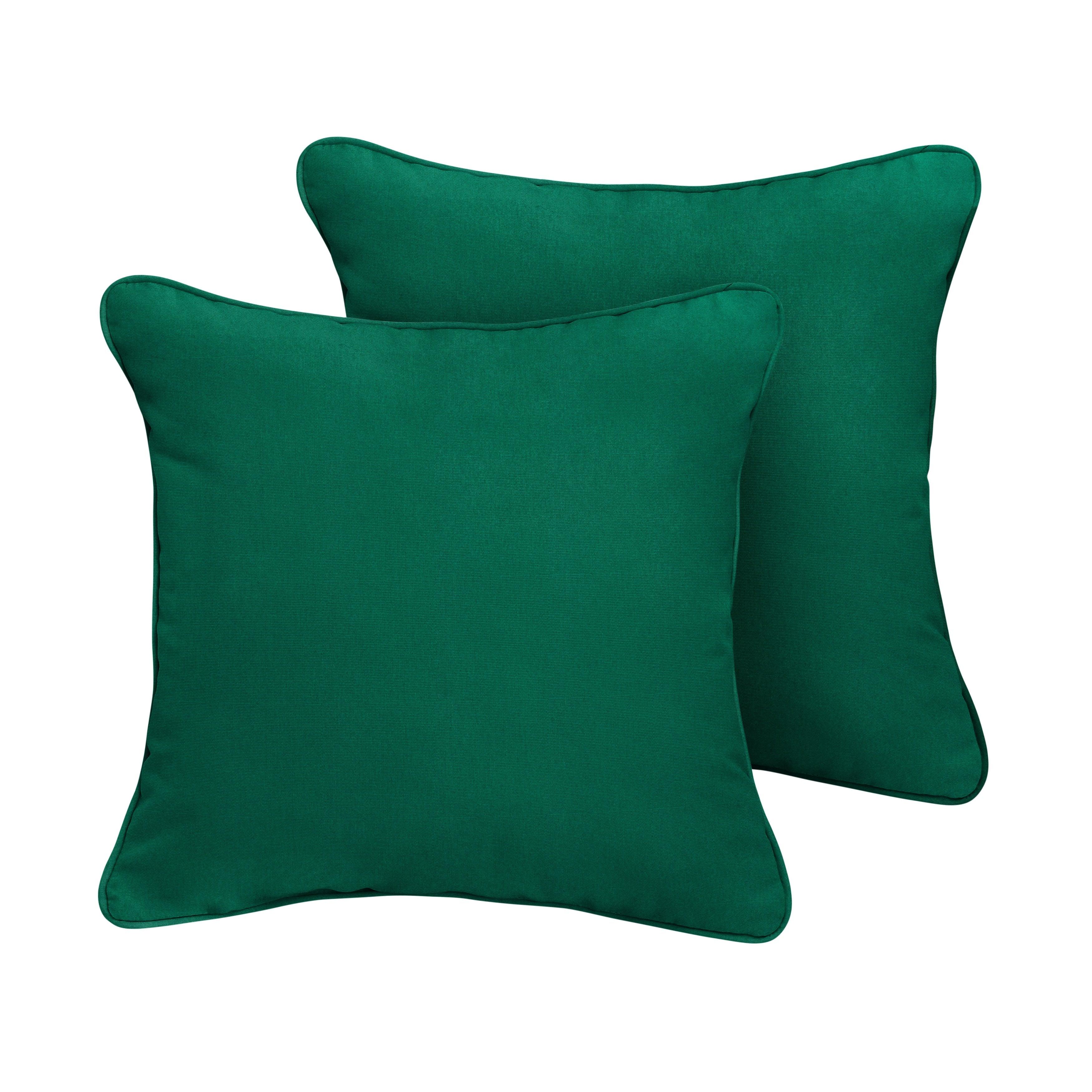 Sunbrella Square Corded Pillow (Set of 2) - Sorra Home
