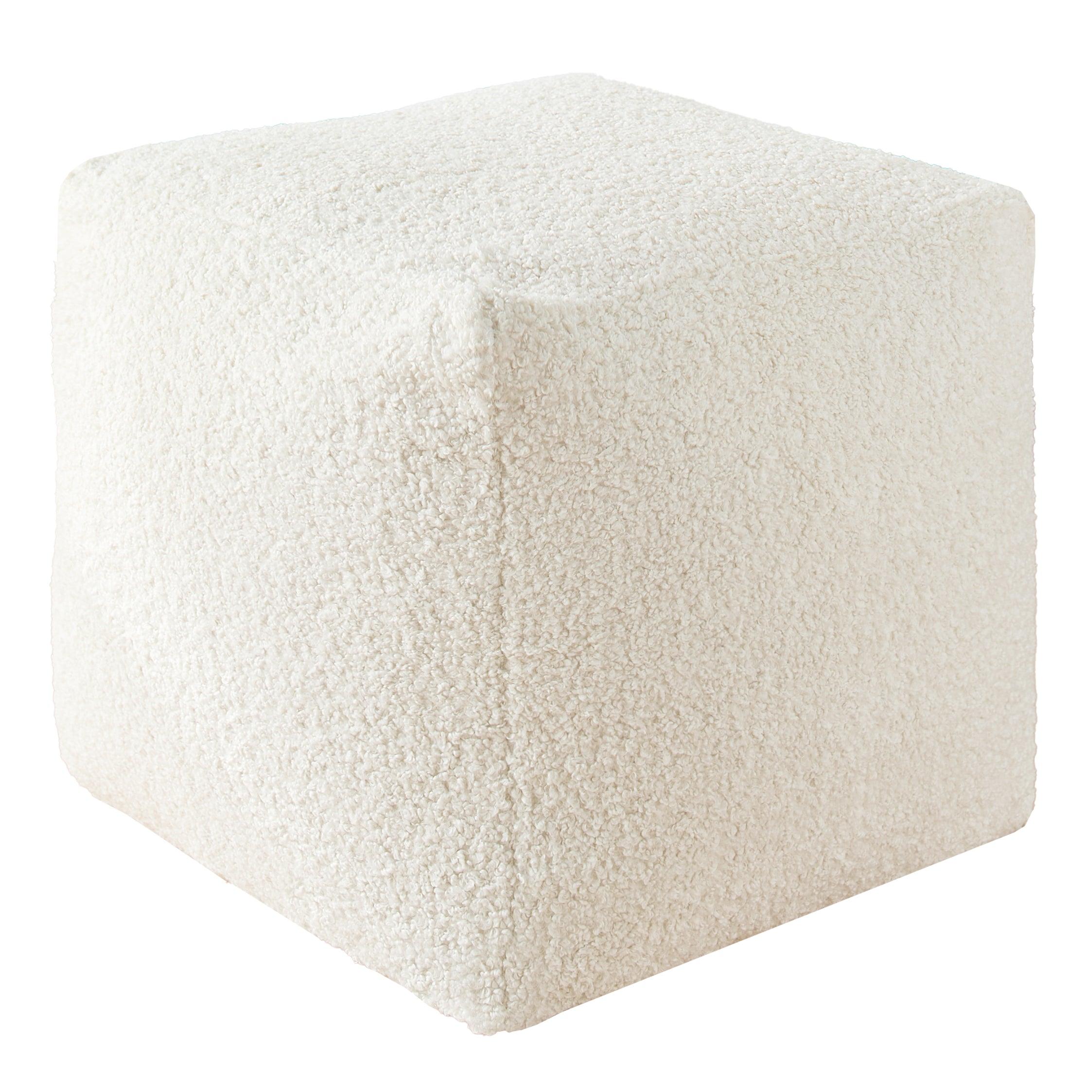 Square Zazzle Indoor Bean Pouf - Sorra Home