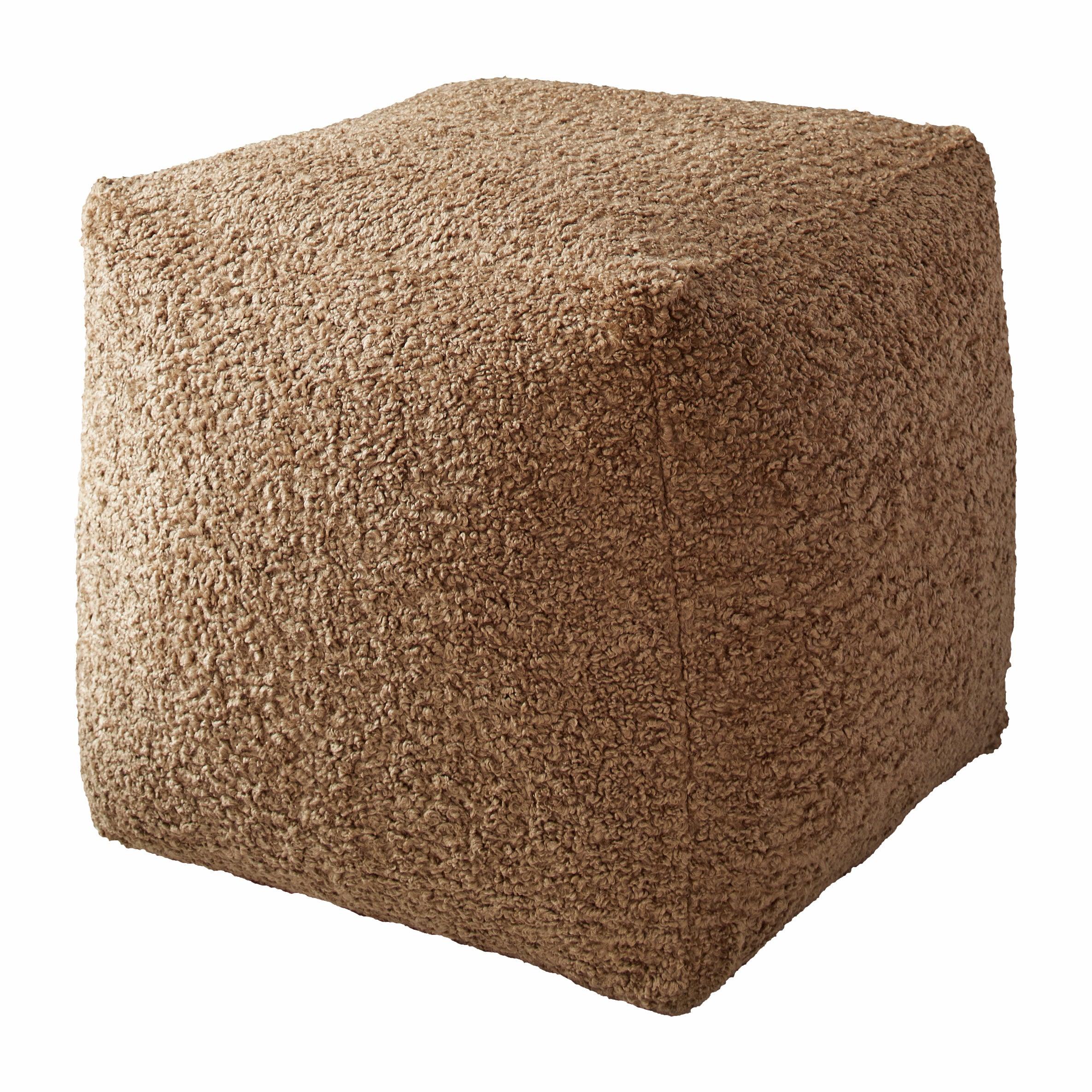 Square Zazzle Indoor Bean Pouf - Sorra Home