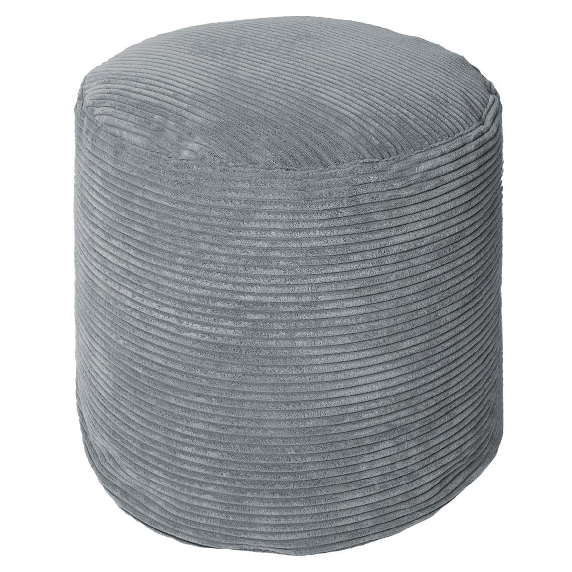 Round Indoor Barrett Bean Pouf - Sorra Home