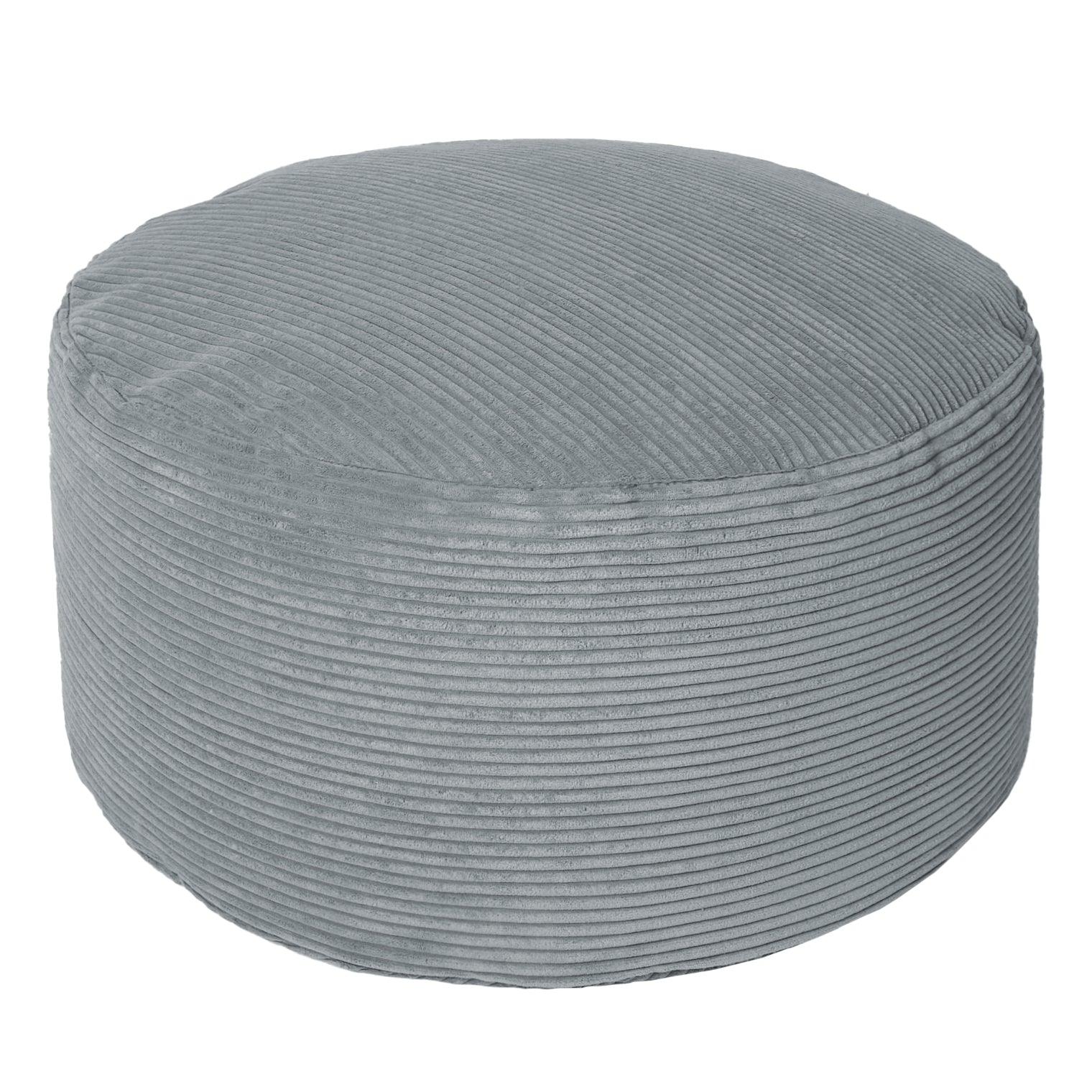 Round Indoor Barrett Bean Pouf - Sorra Home