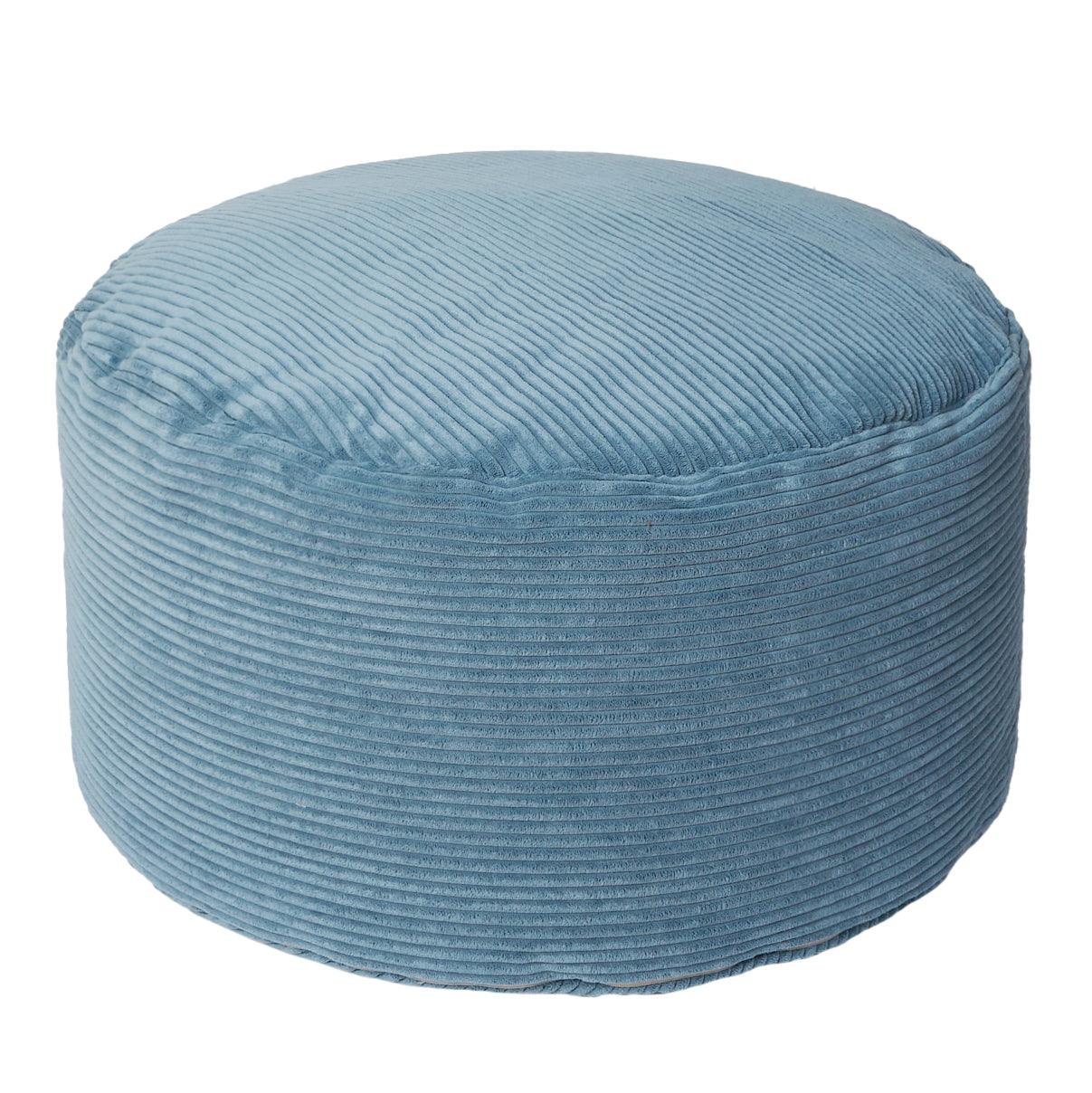 Round Indoor Barrett Bean Pouf - Sorra Home