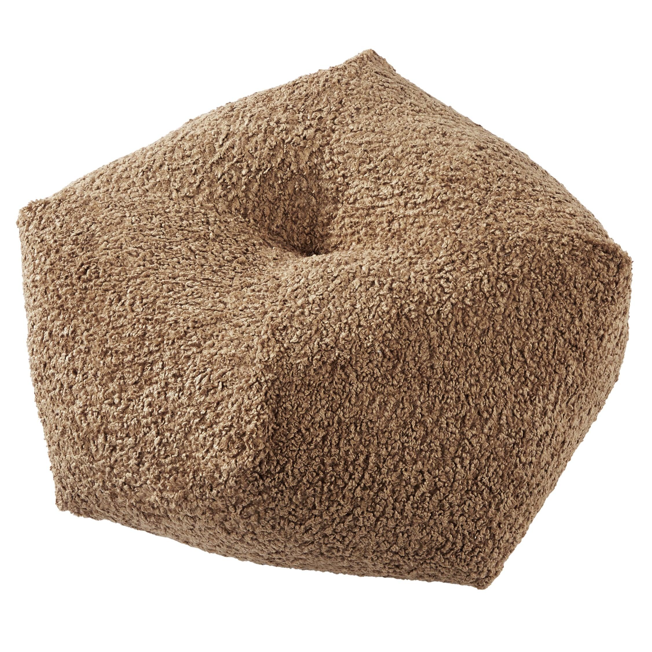Geometric Zazzle Indoor Geo Pouf - Sorra Home